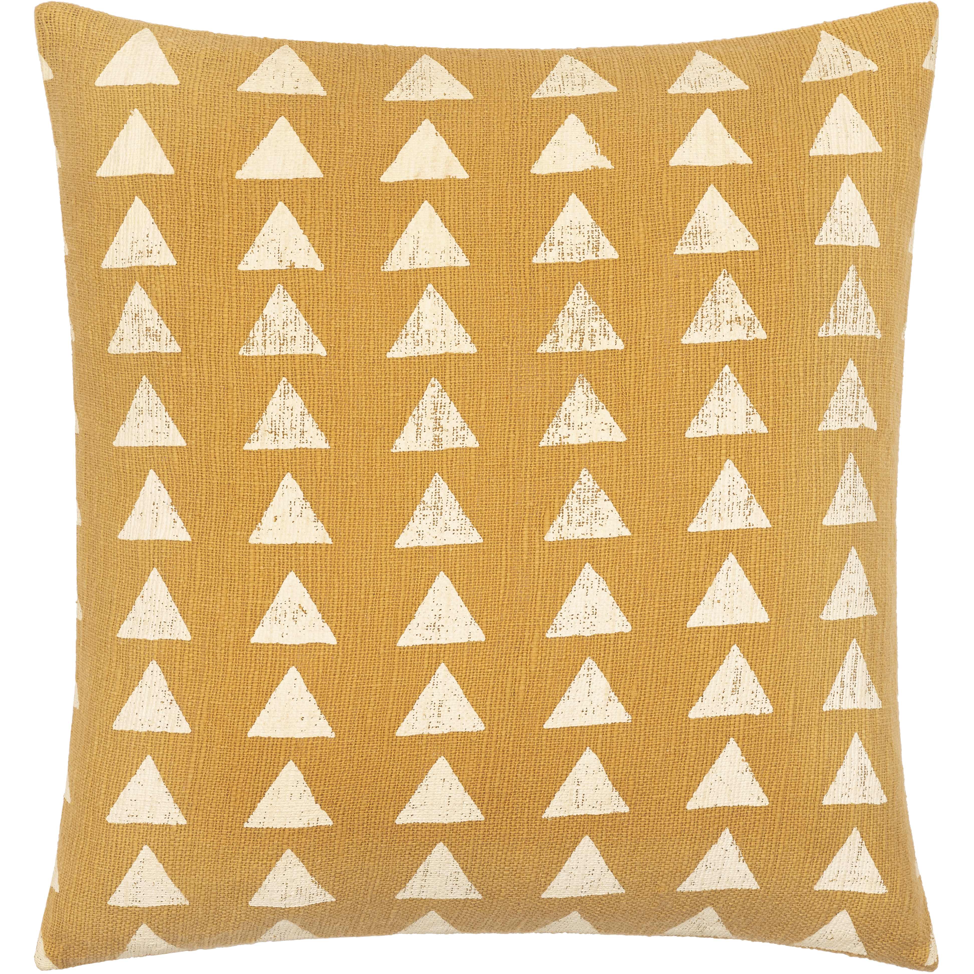 Malian 20 inch Mustard Pillow Kit in 20 x 20, Square