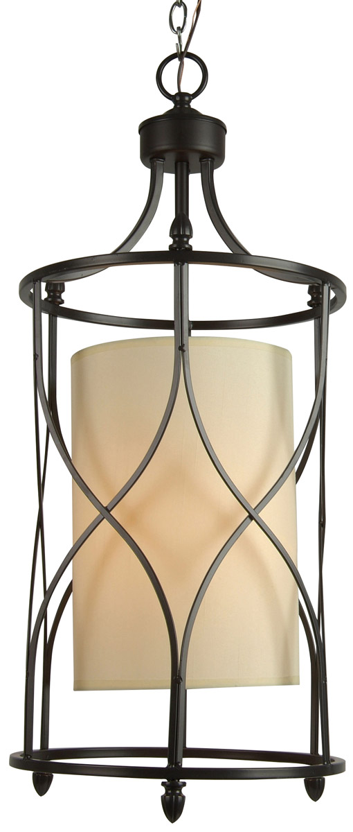 Ys Series 12 inch Pendant Ceiling Light, Bronze Frame