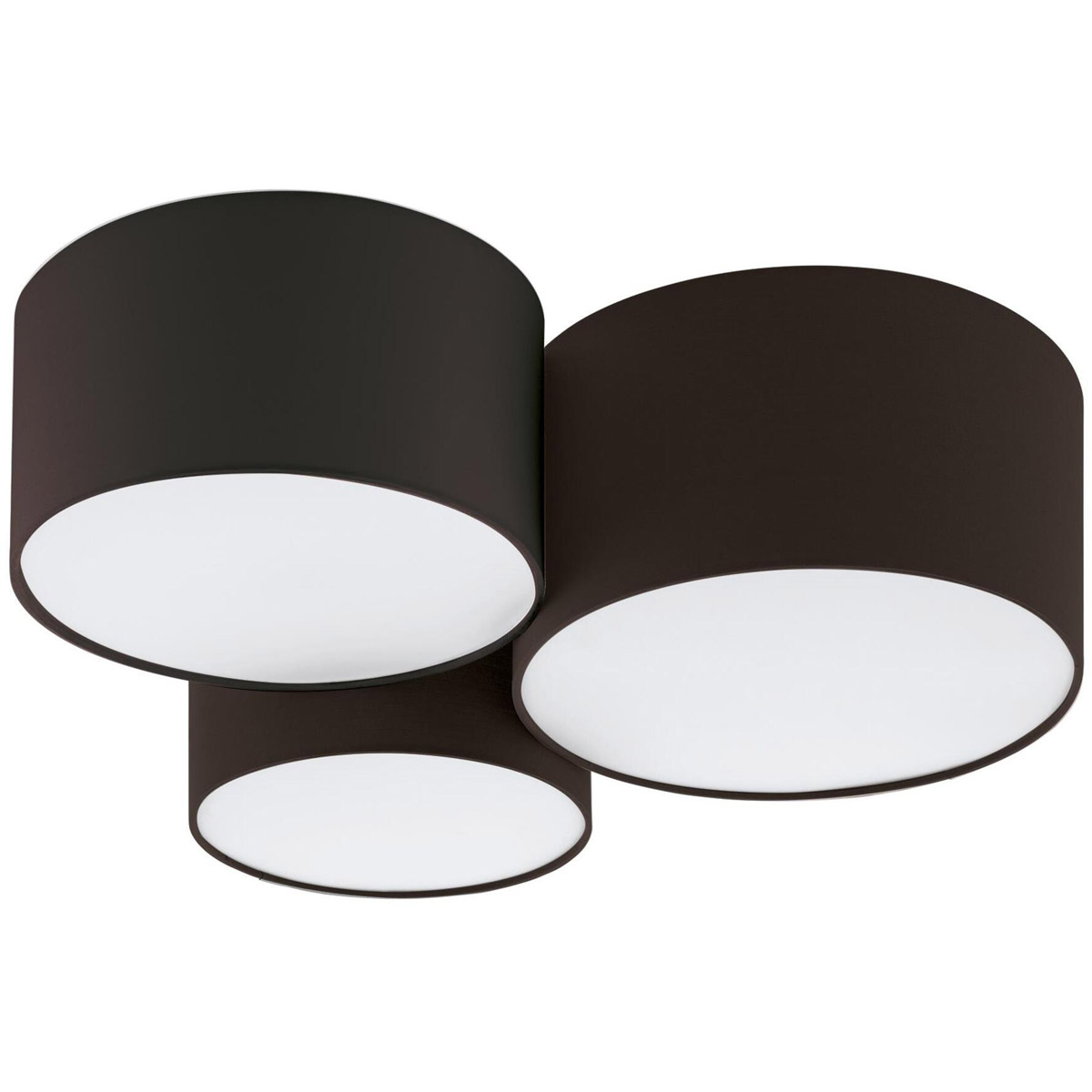 Pastore 2 3 Light 24 inch Black Flush Mount Ceiling Light