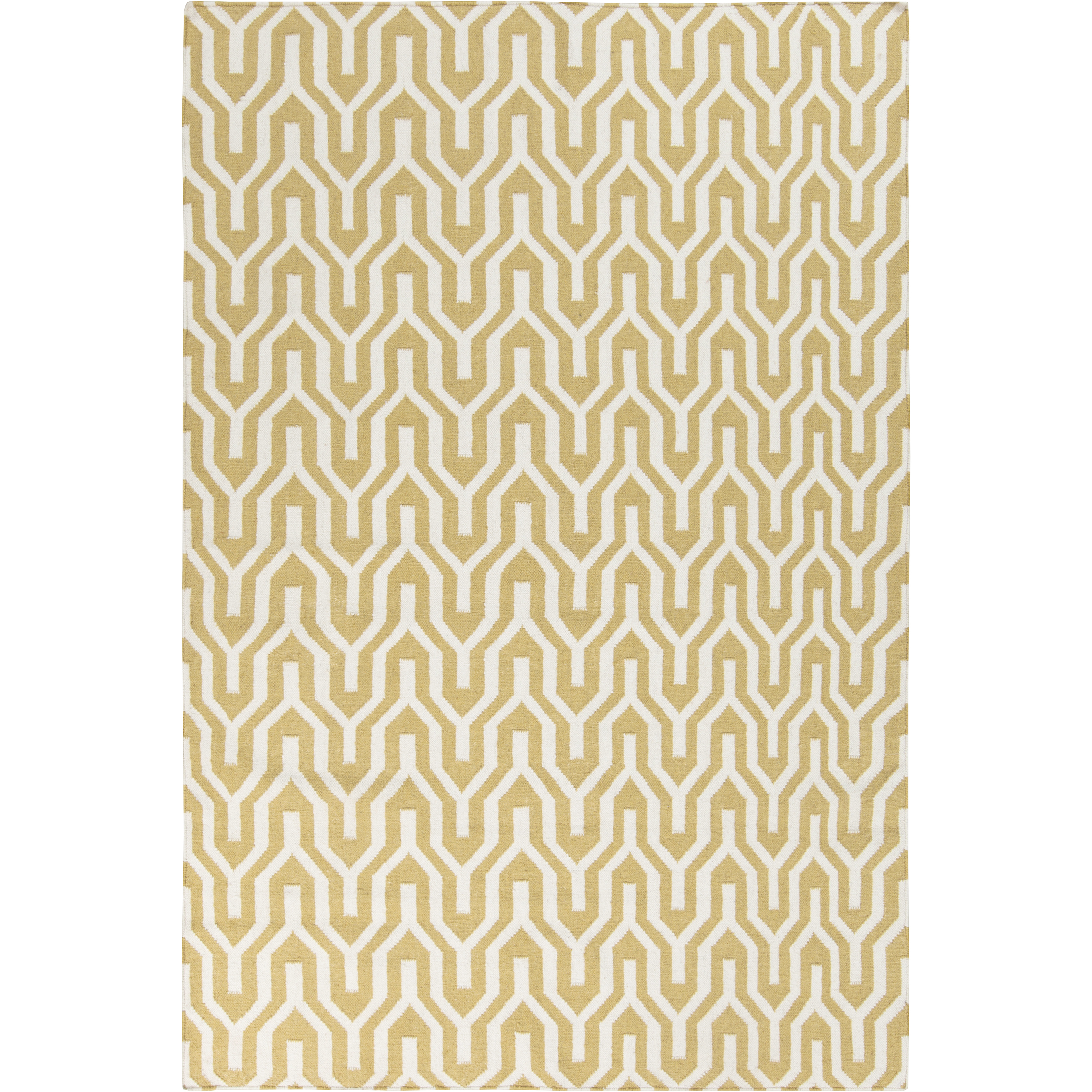 Fallon 36 X 24 inch Ivory, Wheat Rug