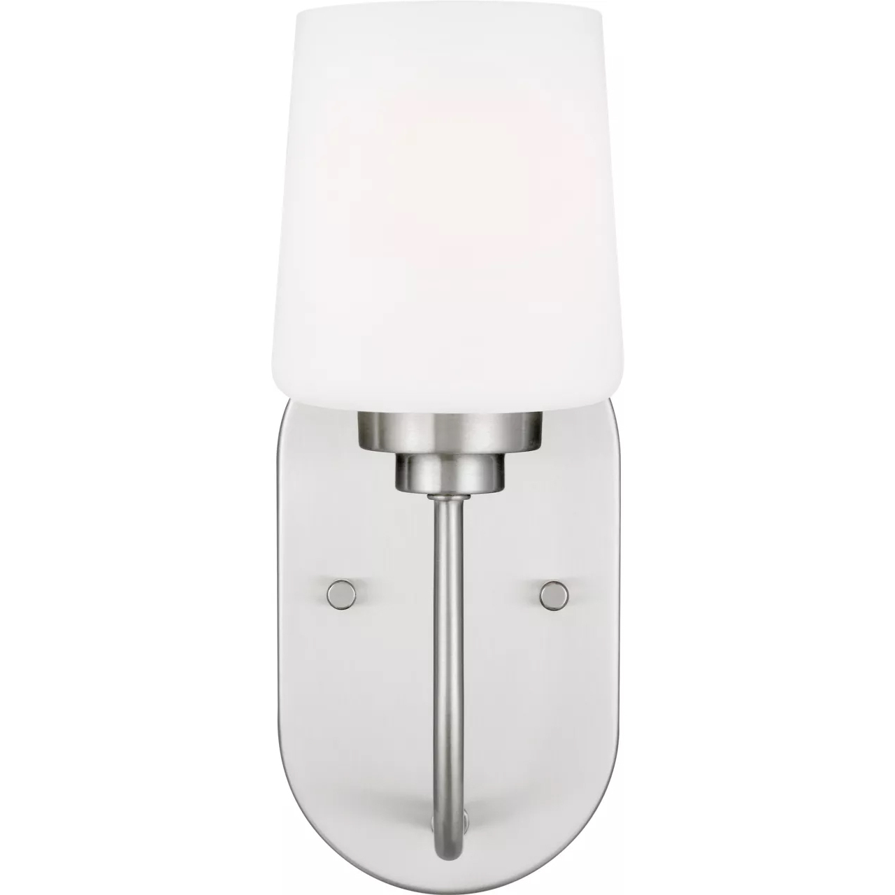 Windom 1 Light 4.5 inch Brushed Nickel Wall Bath Fixture Wall Light