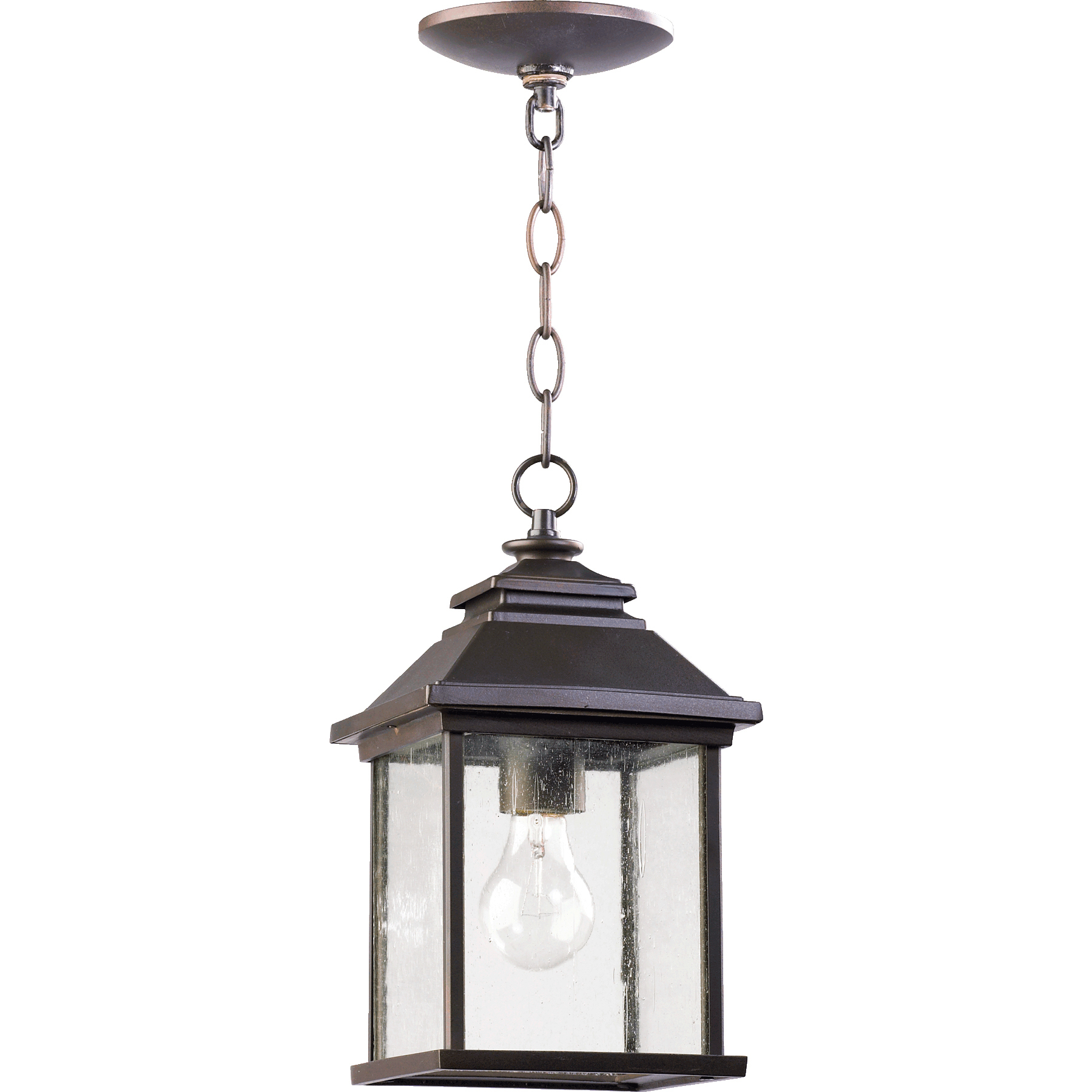 Pearson 1 Light 7 inch Oiled Bronze Outdoor Pendant
