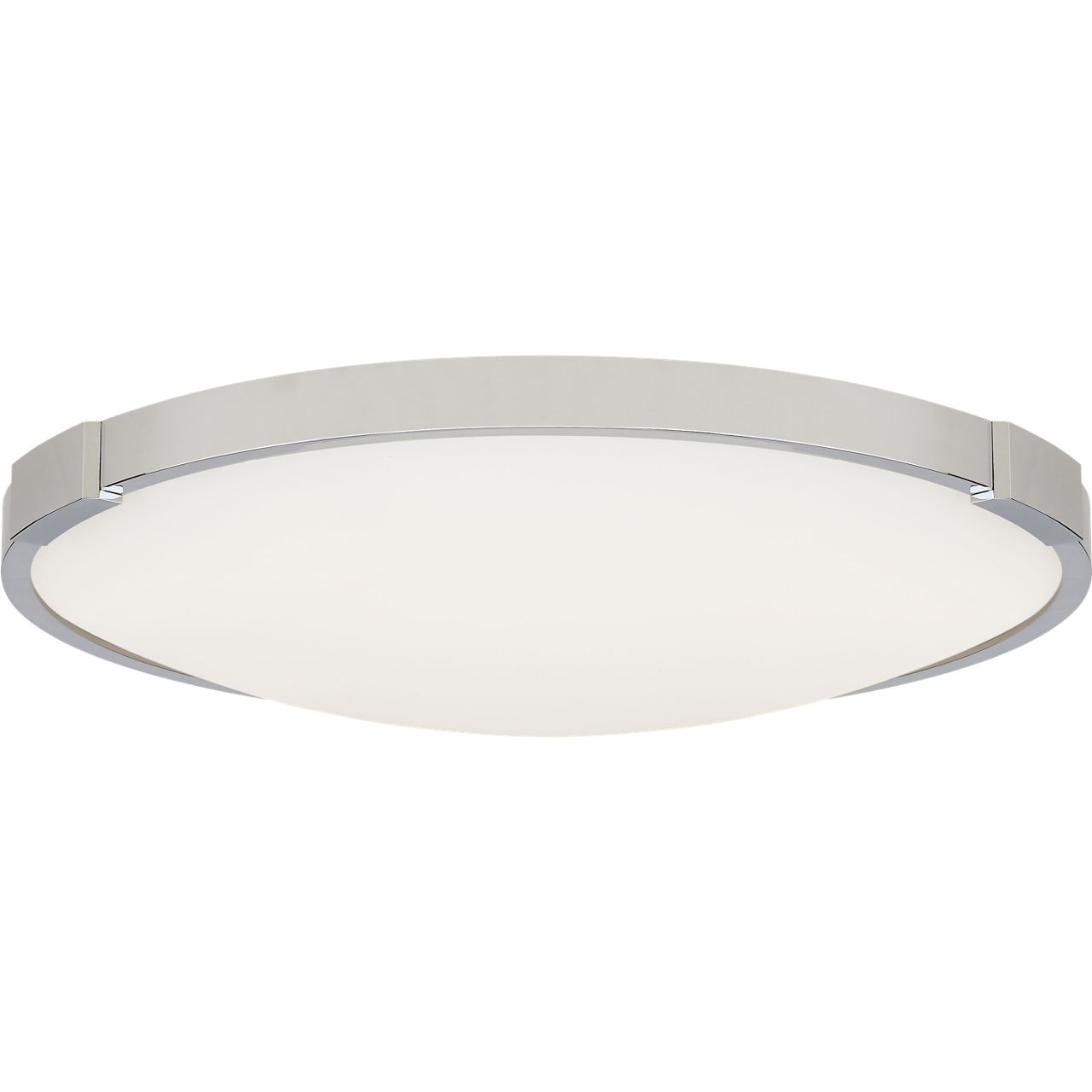 Sean Lavin Lance LED 13.4 inch Chrome Flush Mount Ceiling Light in LED 90 CRI 2700K 277V, Integrated LED