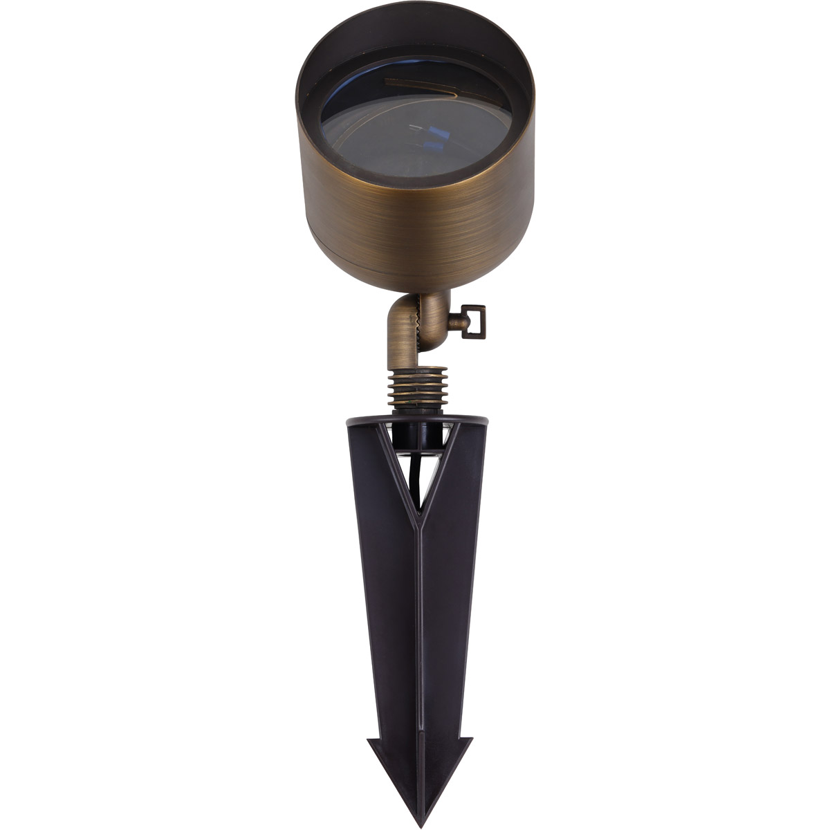 Aera 50 watt Antique Brass Landscape Spot Light