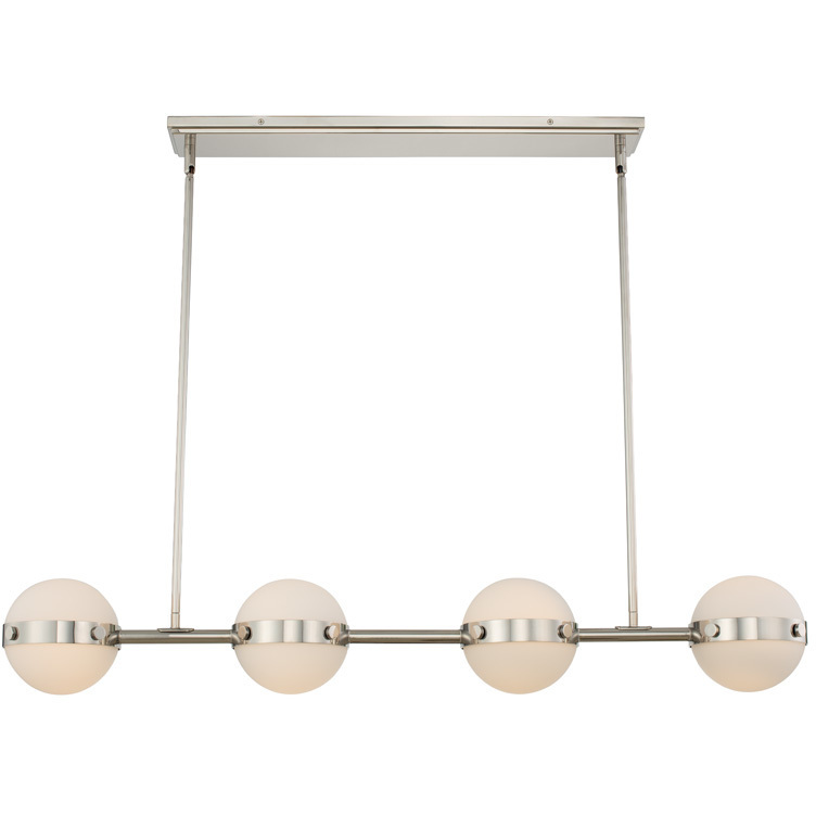 Tacoma LED 42 inch Polished Nickel Island Light Ceiling Light