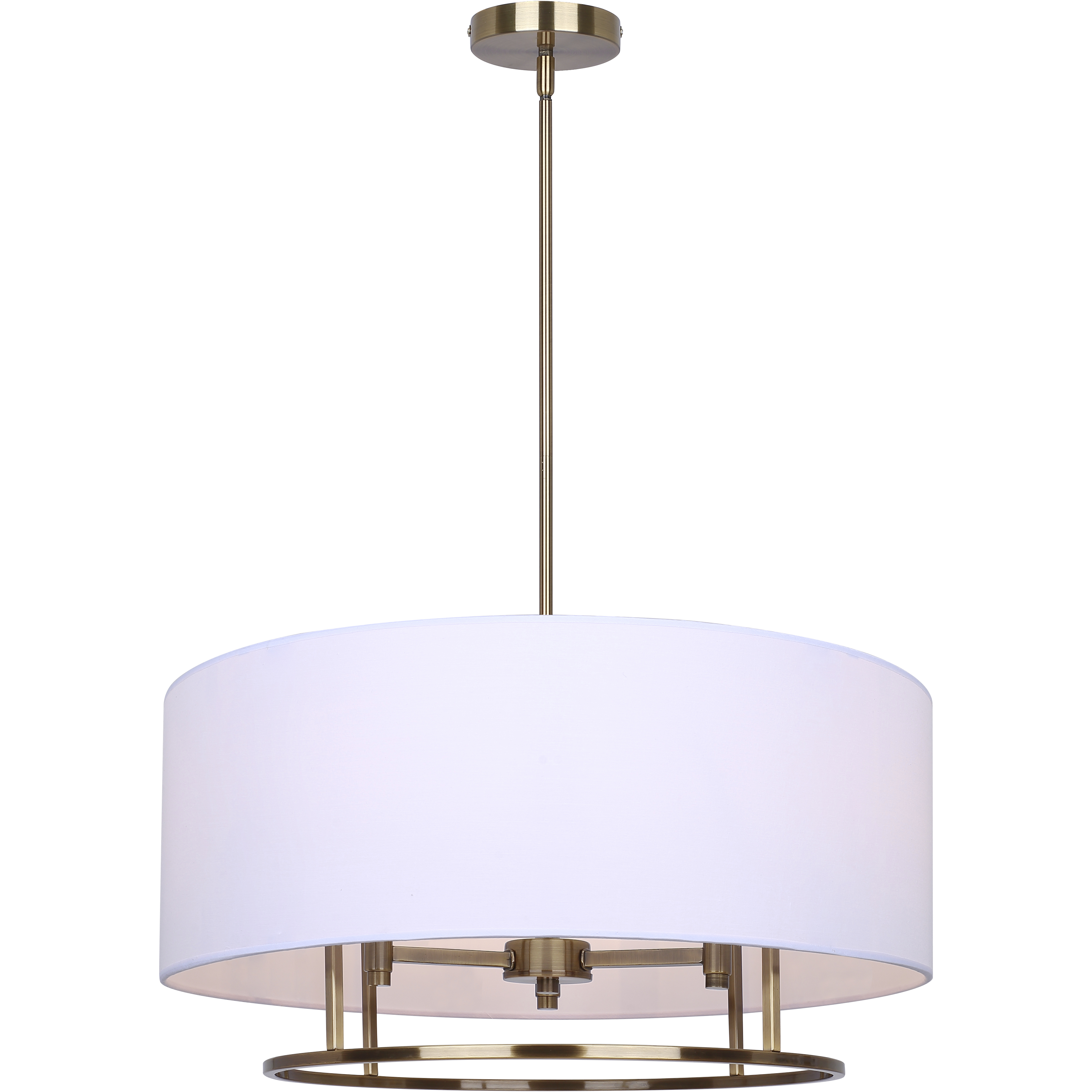 Bonnie 3 Light 24 inch Gold Chandelier Ceiling Light