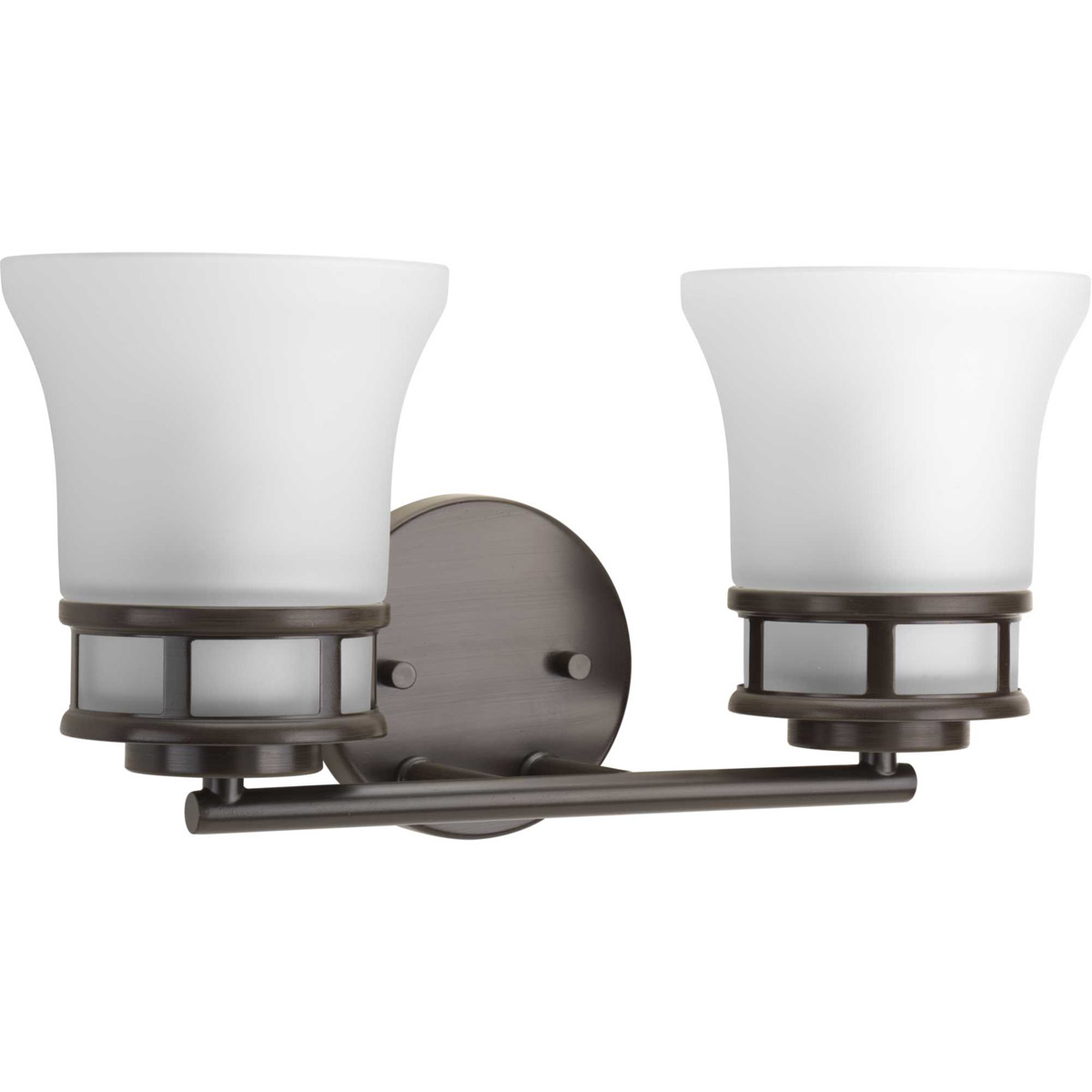 Cascadia 2 Light 16 inch Antique Bronze Bath Vanity Wall Light