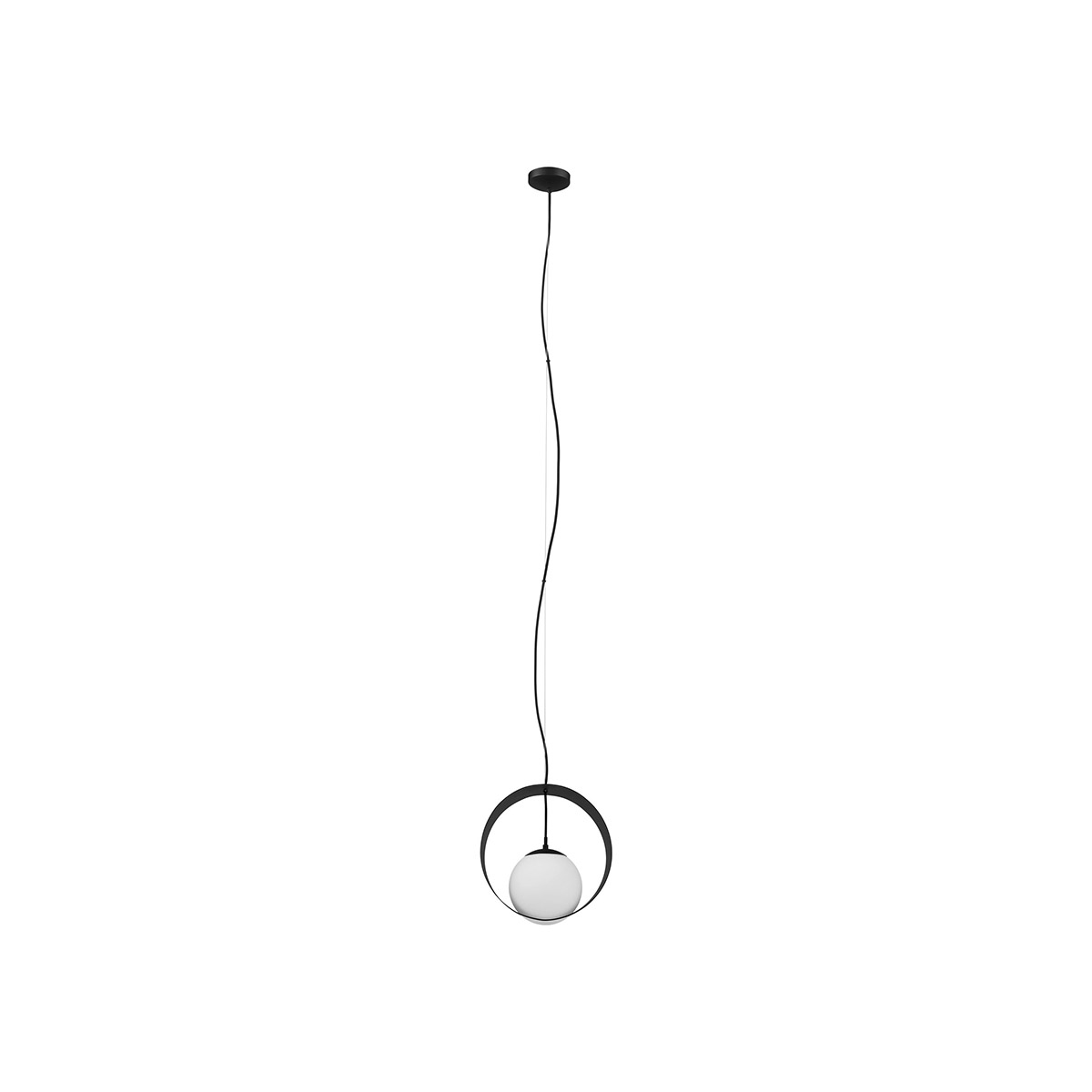 Camargo 1 Light 14 inch Black Pendant Ceiling Light