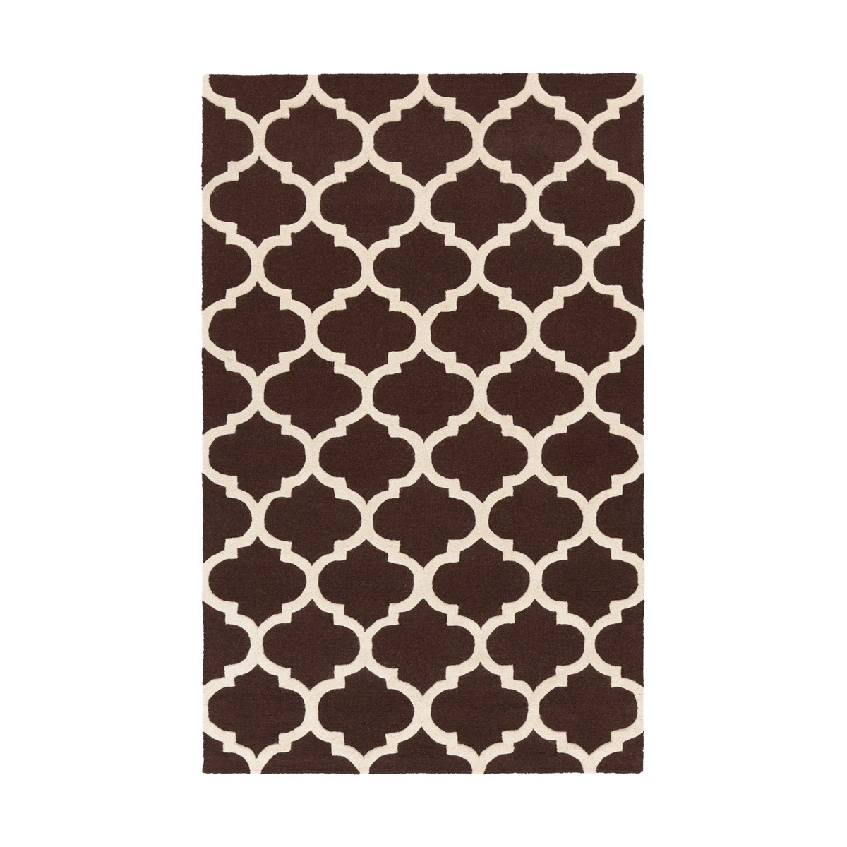 Pollack 120 X 27 inch Dark Brown Indoor Runner, Runner