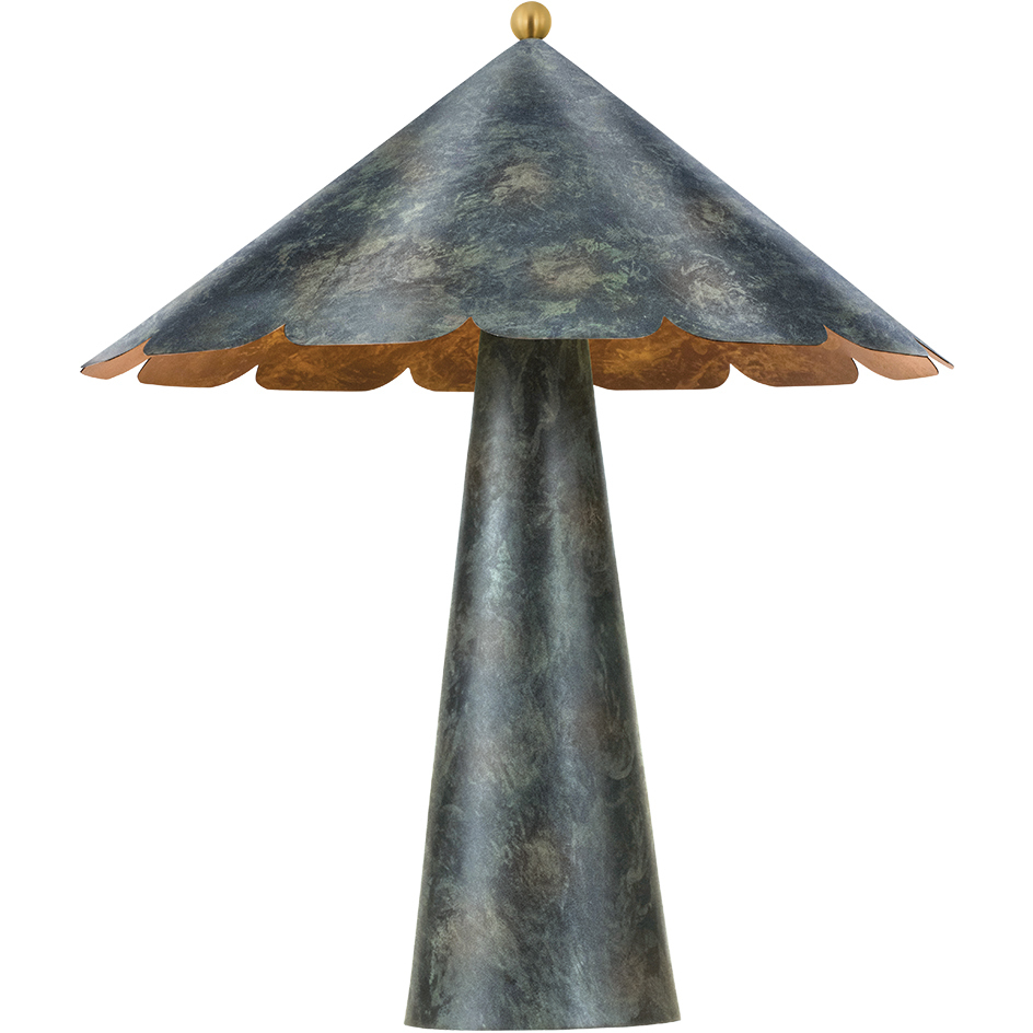 Folly Beach 24.25 inch 15 watt Verdigris Table Lamp Portable Light