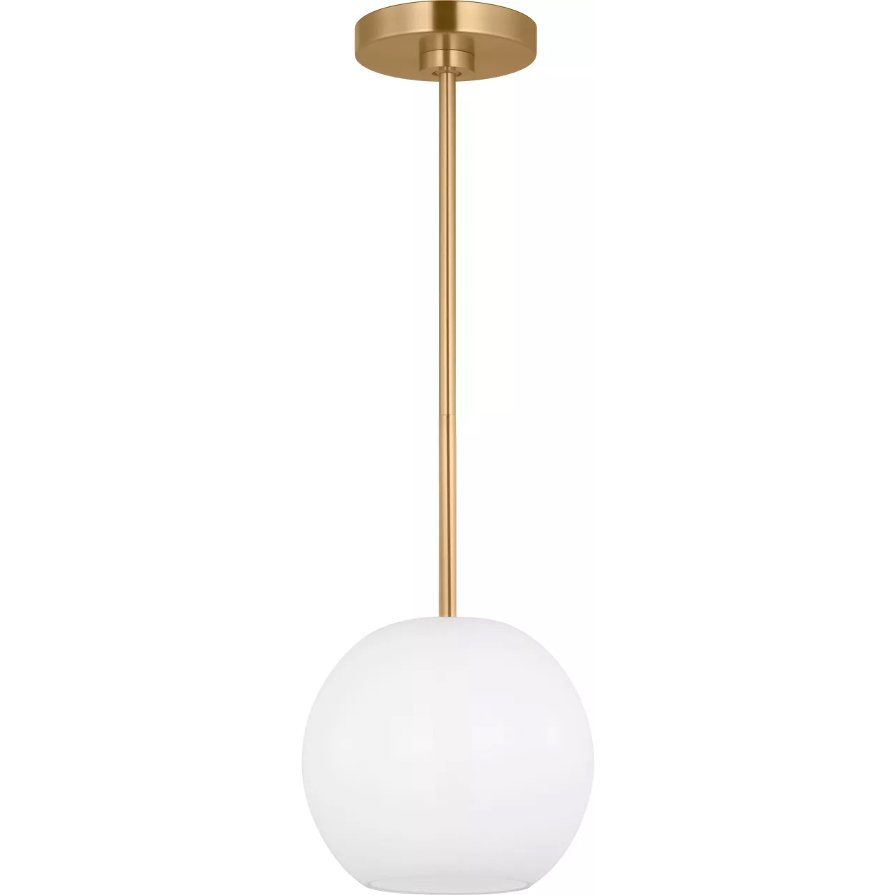 Rory 1 Light 8.38 inch Satin Brass Pendant Ceiling Light
