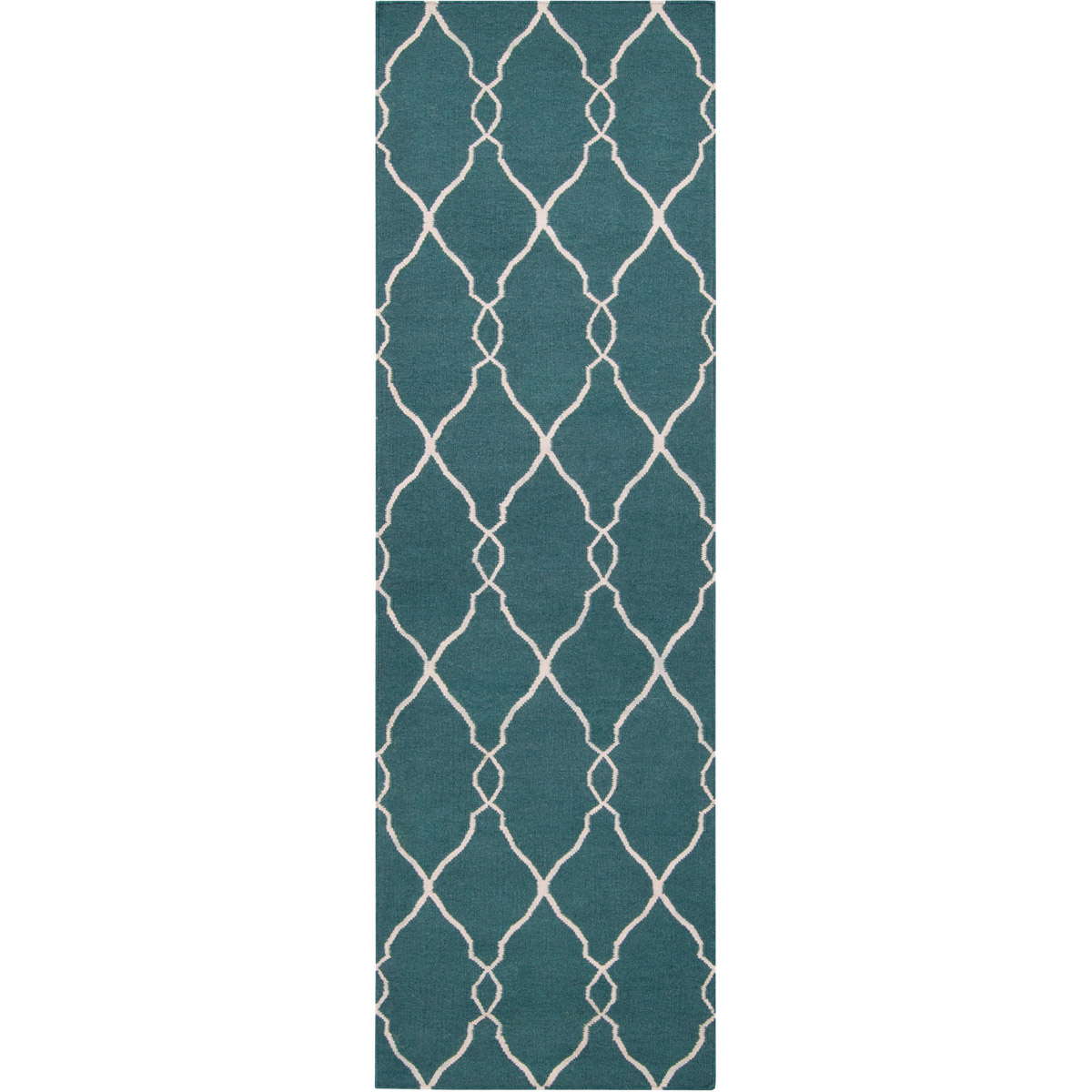 Fallon 96 X 30 inch Gray and Neutral Runner, Wool