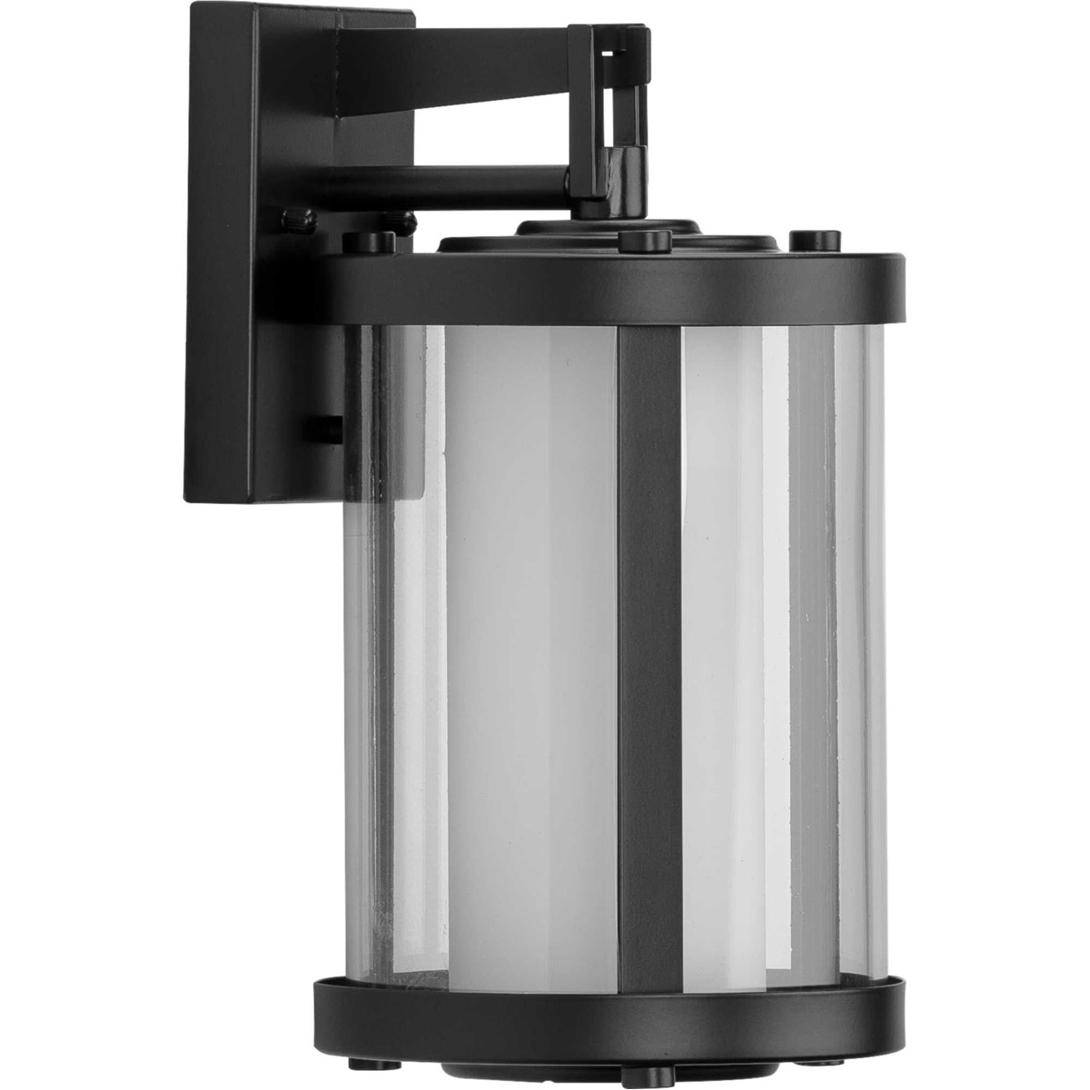 Irondale 1 Light 12 inch Matte Black Outdoor Wall Lantern, Small