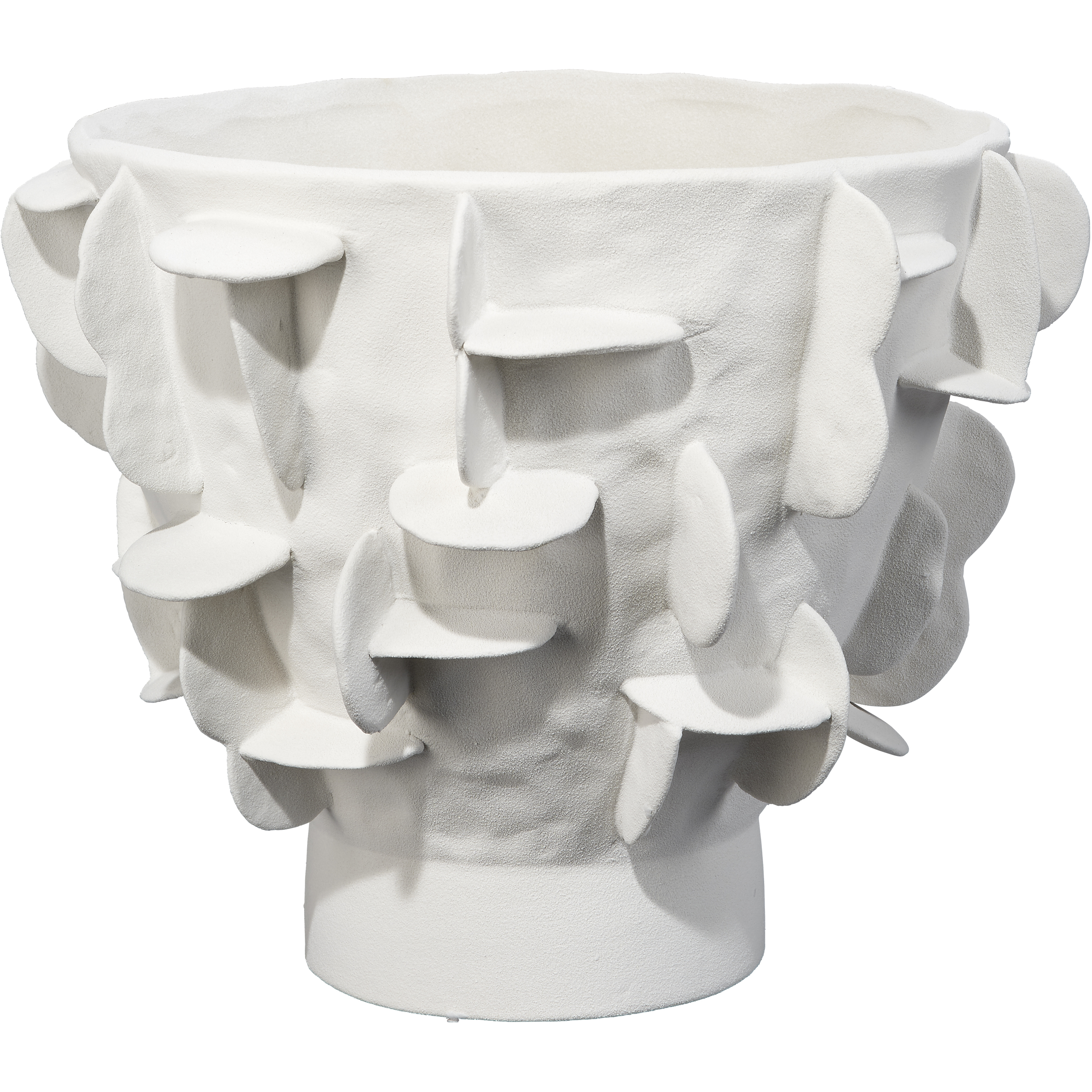 Helios 13 X 9.5 inch Vase in White