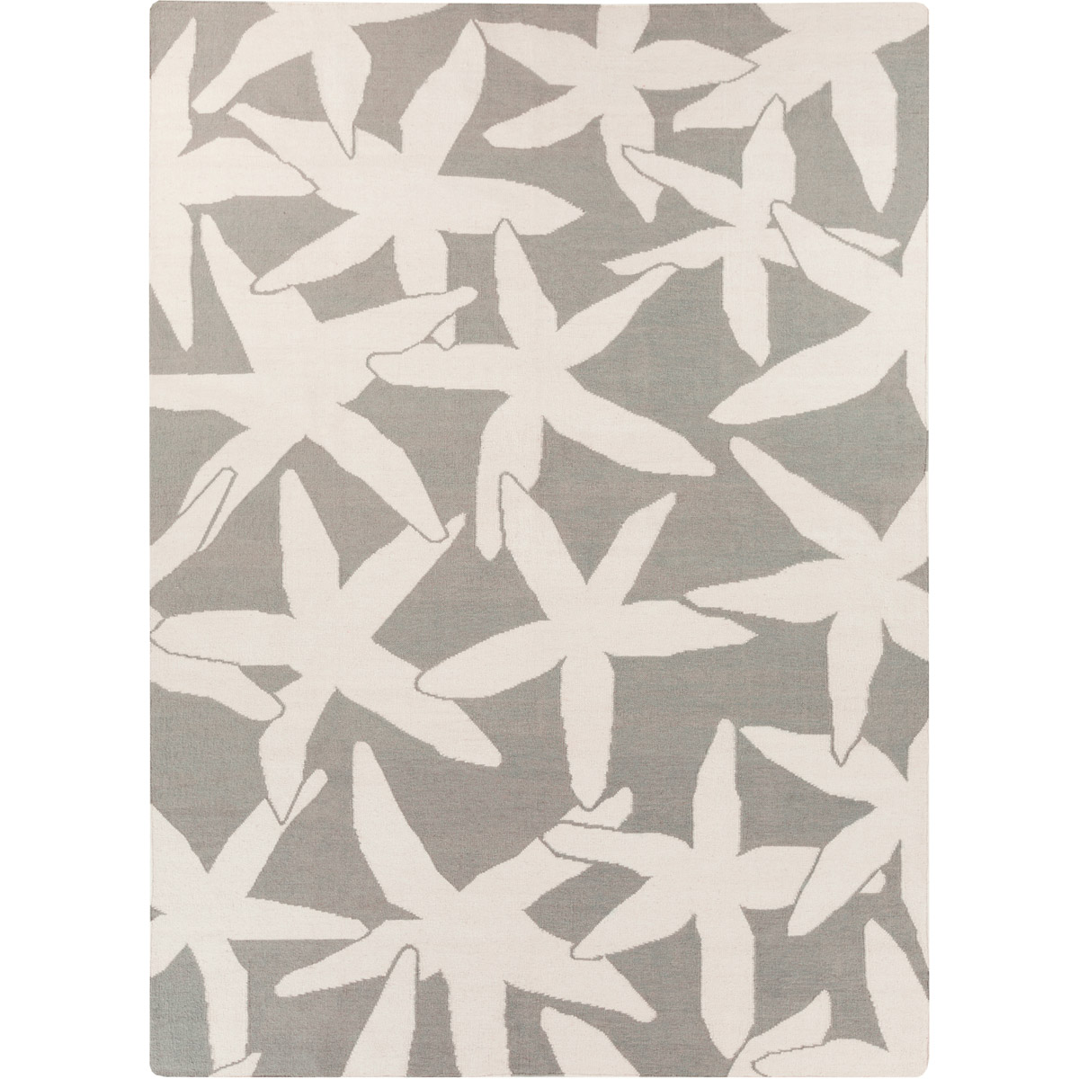 Boardwalk 156 X 108 inch Light Gray, Ivory Rug
