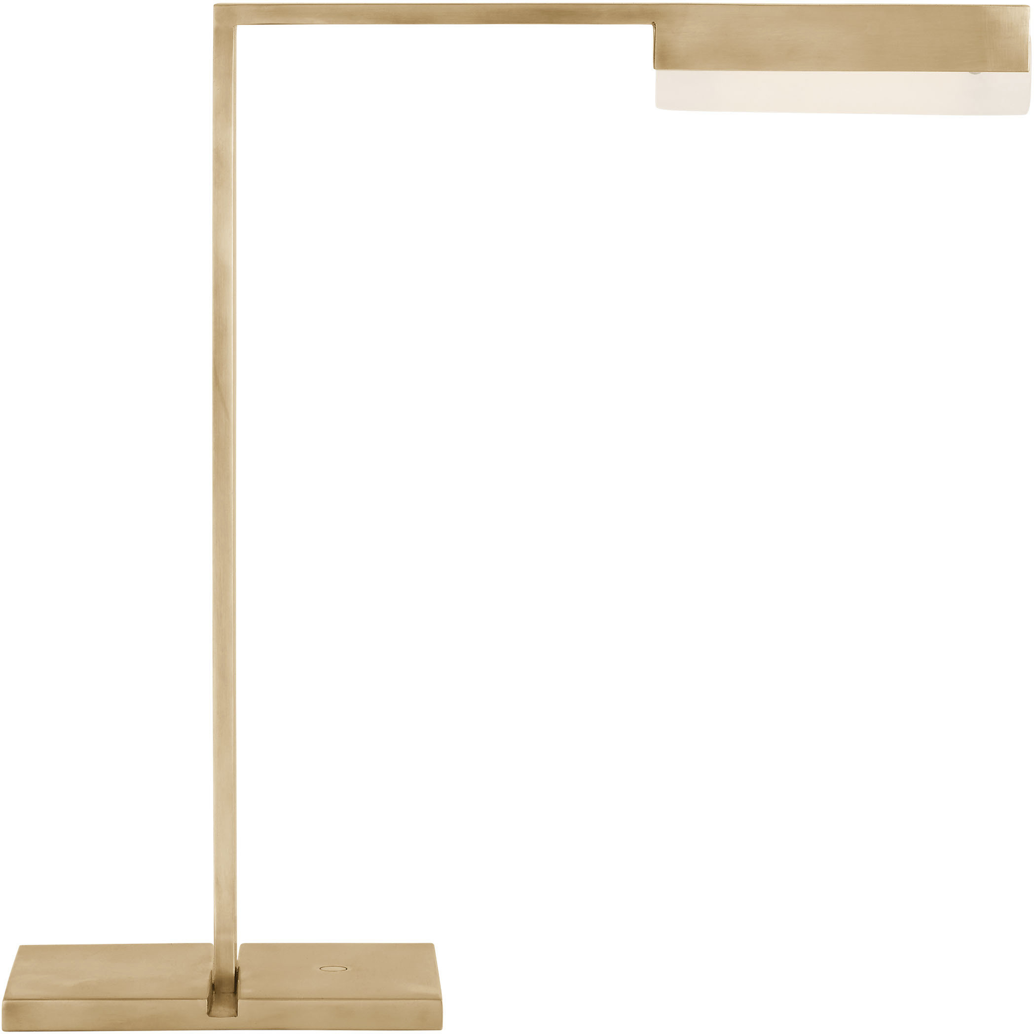 Kelly by Kelly Wearstler Linea 15 inch 8 watt Hand Rubbed Antique Brass Table Lamp Portable Light