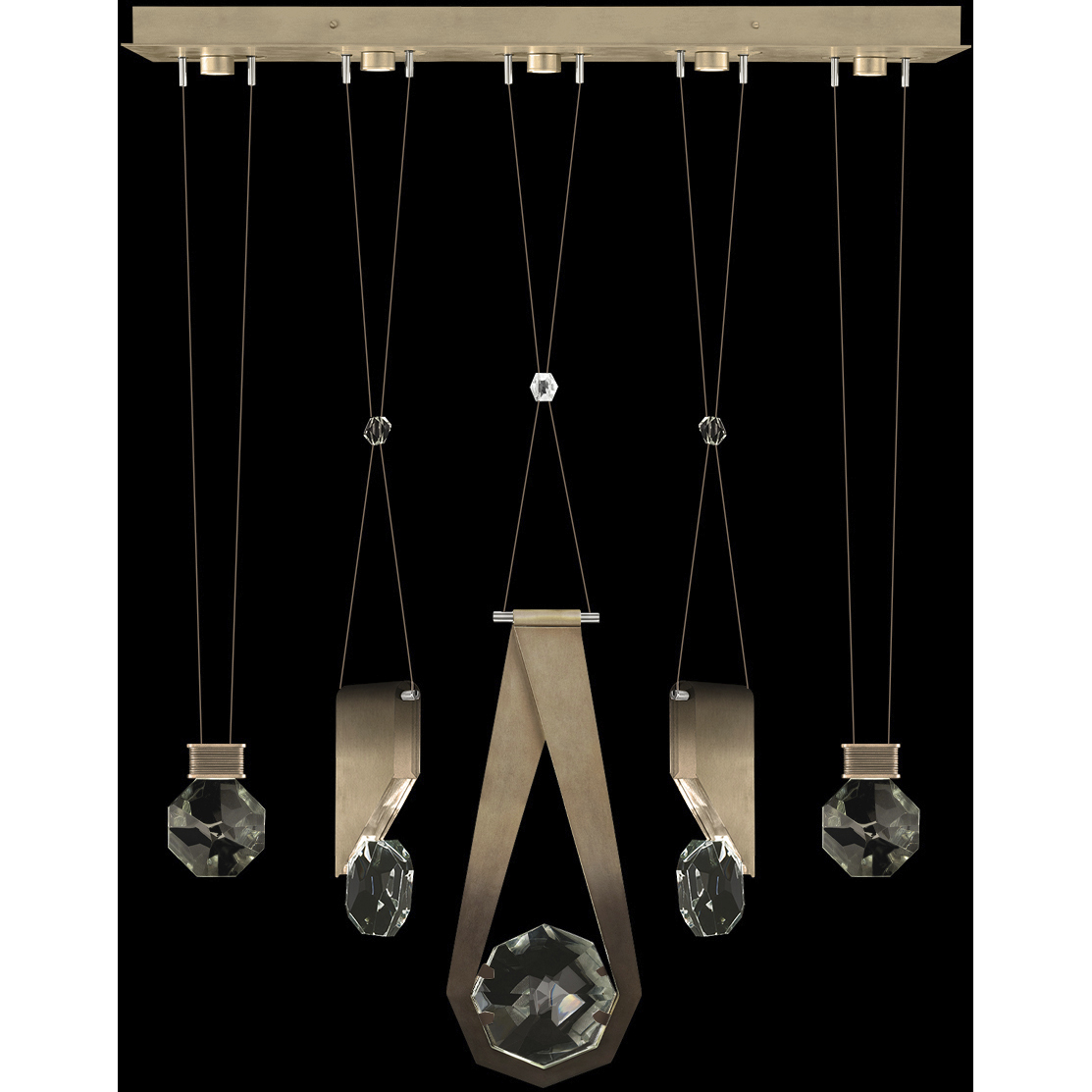 Aria 10 Light 43 inch Bronze Pendant Ceiling Light
