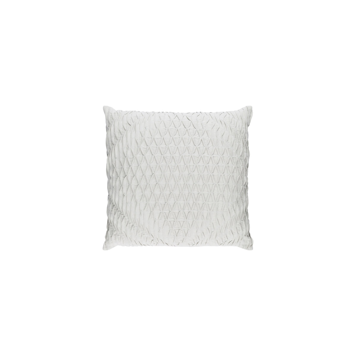 Baker 22 X 22 inch Light Gray Throw Pillow