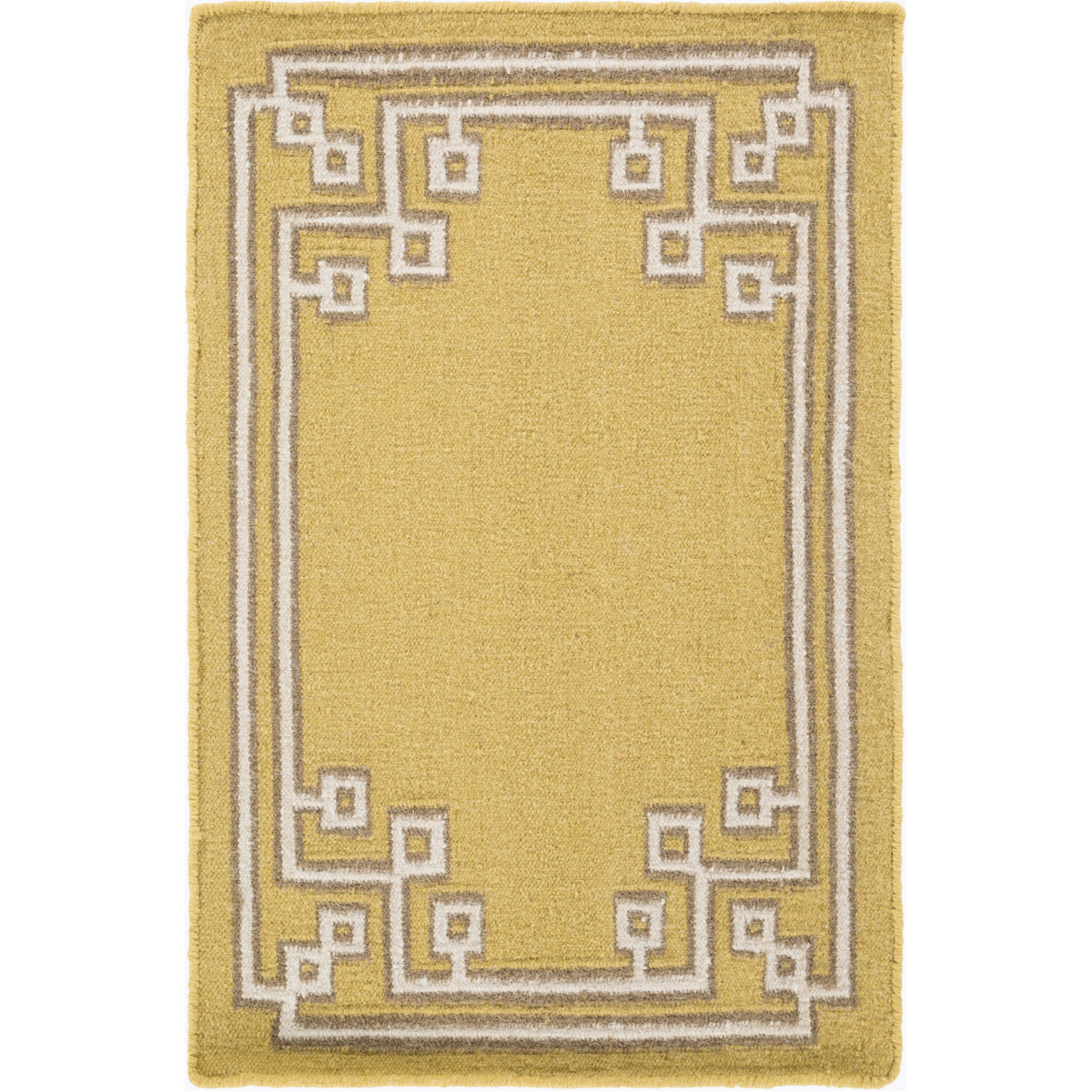 Alameda 36 X 24 inch Wheat, Khaki, Camel Rug