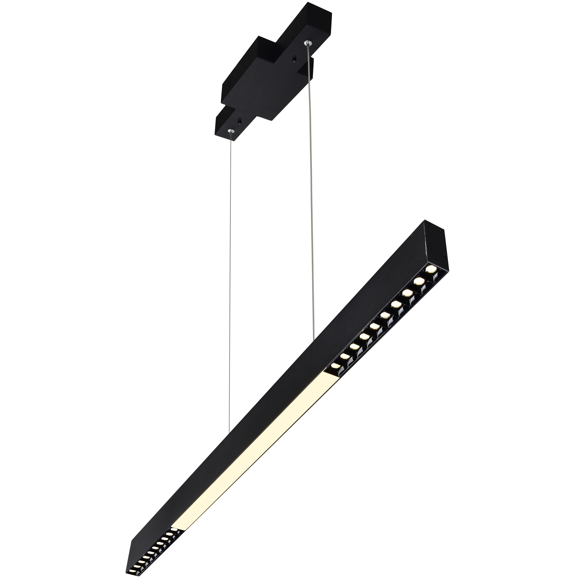 Pienza LED 45 inch Black Island/Pool Table Light Ceiling Light