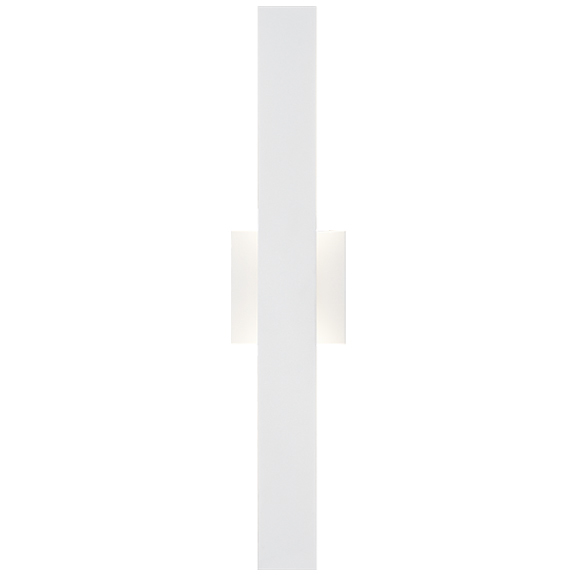 Zayden LED 24 inch Matte White Outdoor Wall Light