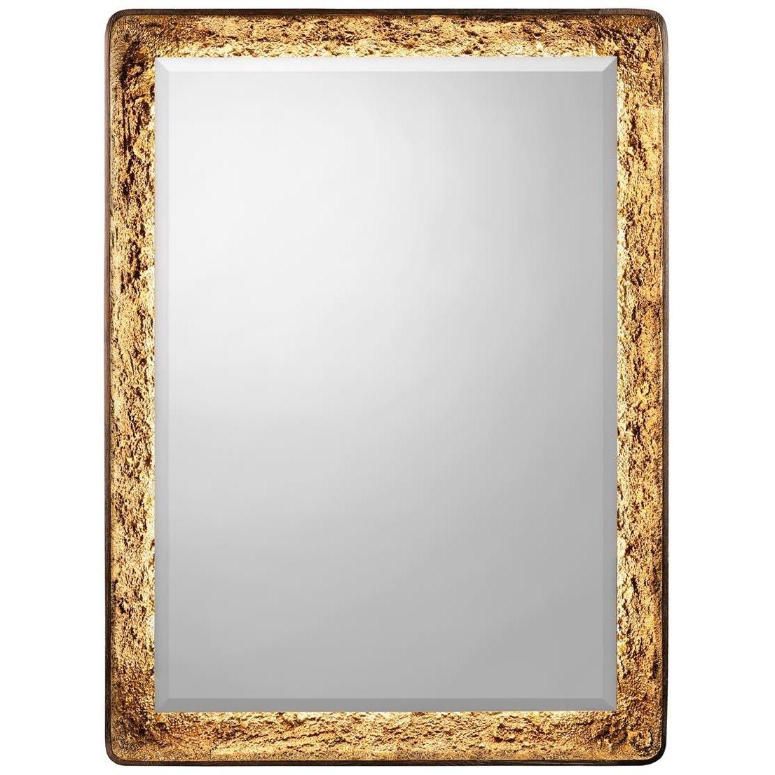 Gilded Oak 66 X 48.5 inch Mirror, Rectangular