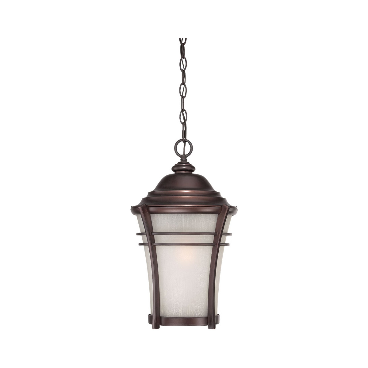 Vero 1 Light 10.5 inch Architectural Bronze Exterior Hanging Lantern