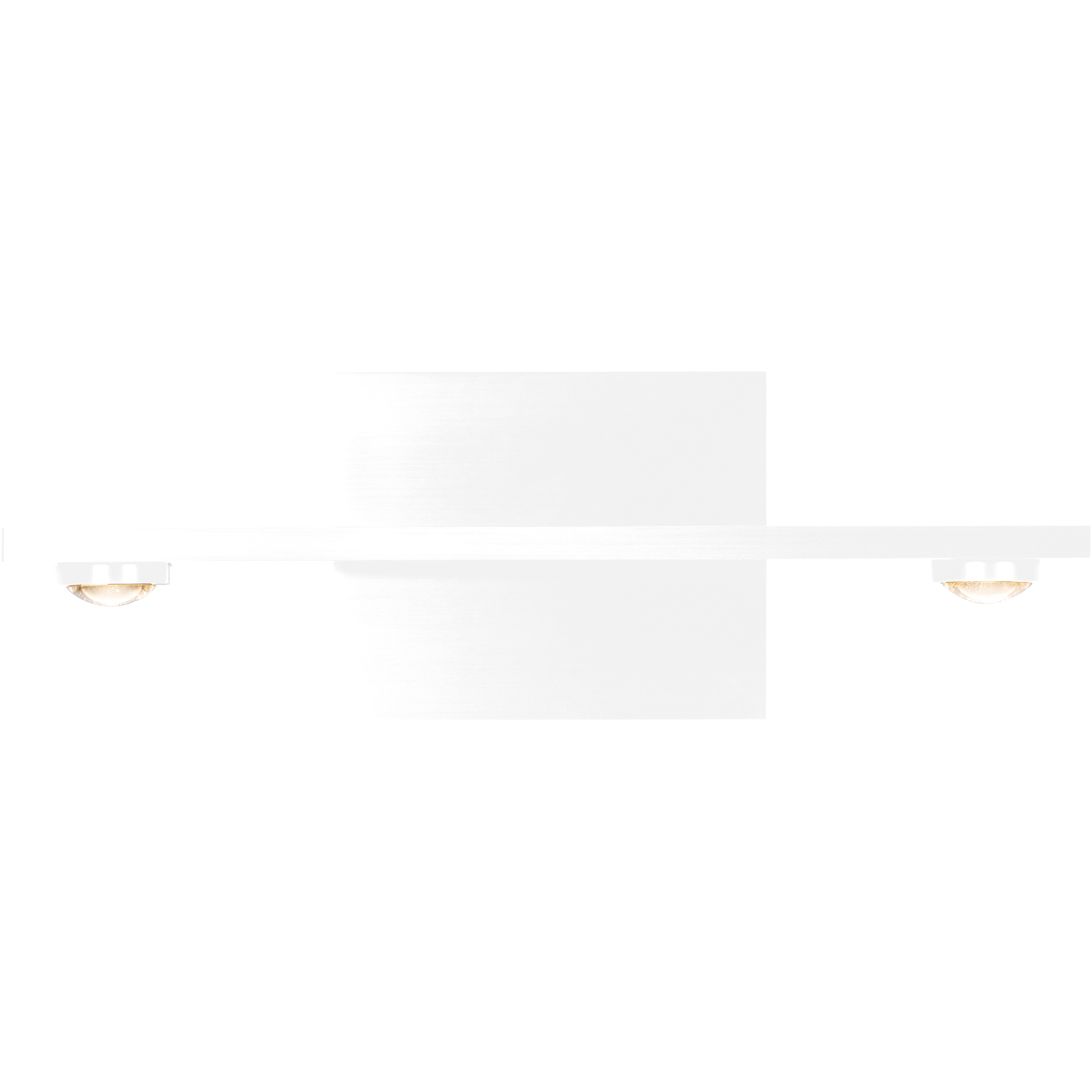 Aurora 2 Light Matte White Wall Sconce Wall Light