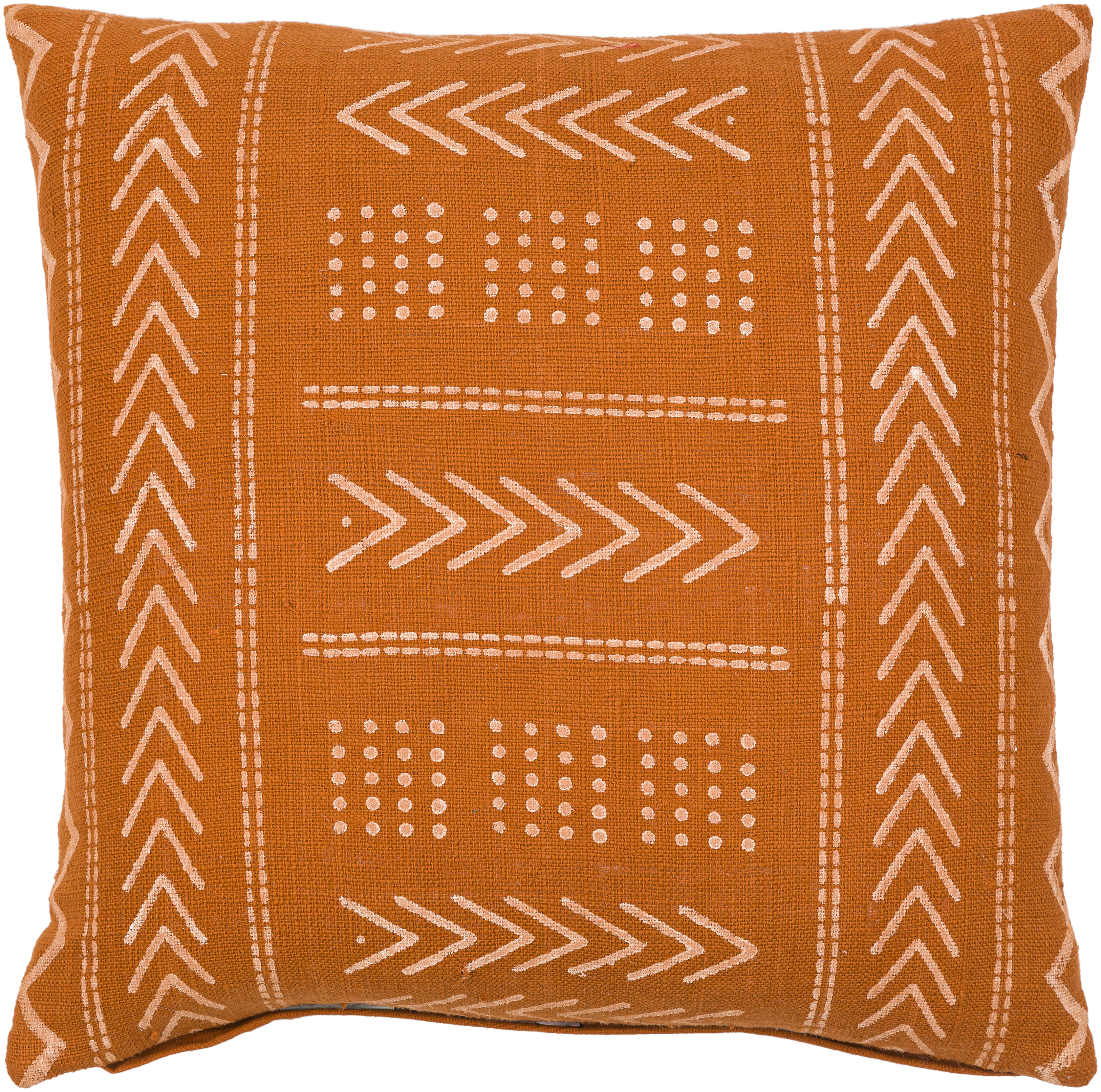 Malian 20 inch Brick Red Pillow Kit in 20 x 20, Square