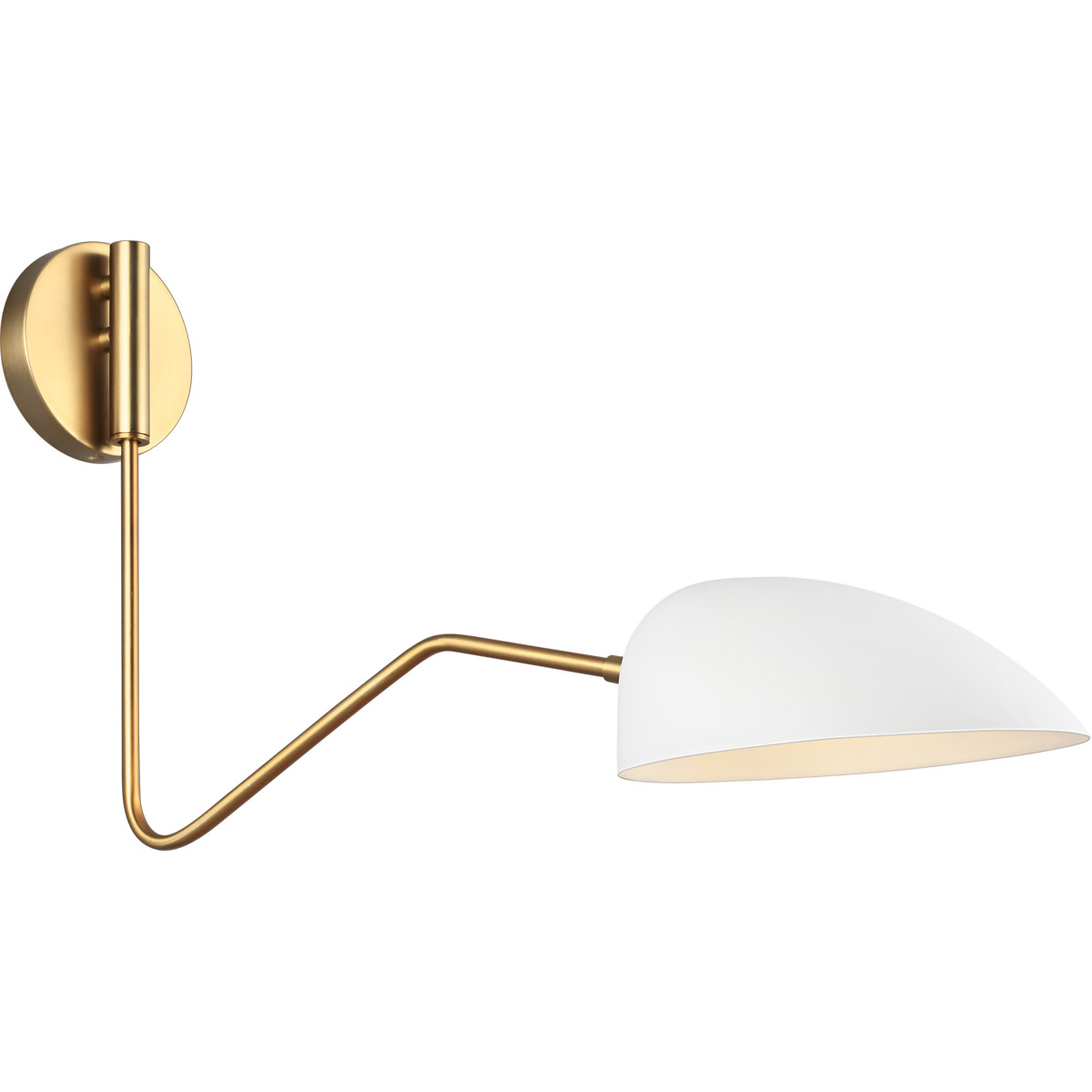 ED Ellen DeGeneres Jane 24.13 inch 60 watt Matte White Swing Arm Sconce Wall Light