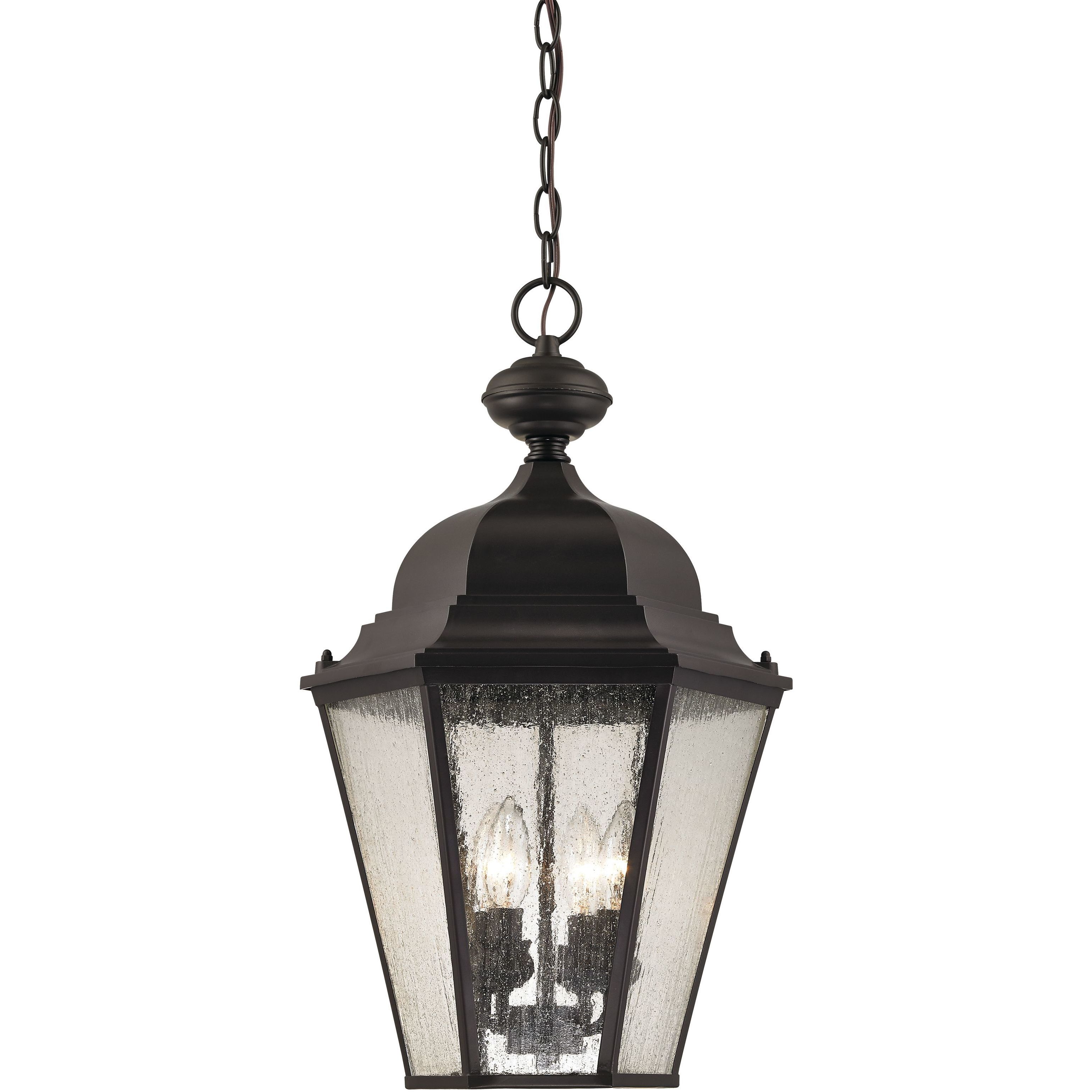 Cotswold 4 Light 13 inch Oil Rubbed Bronze Outdoor Pendant