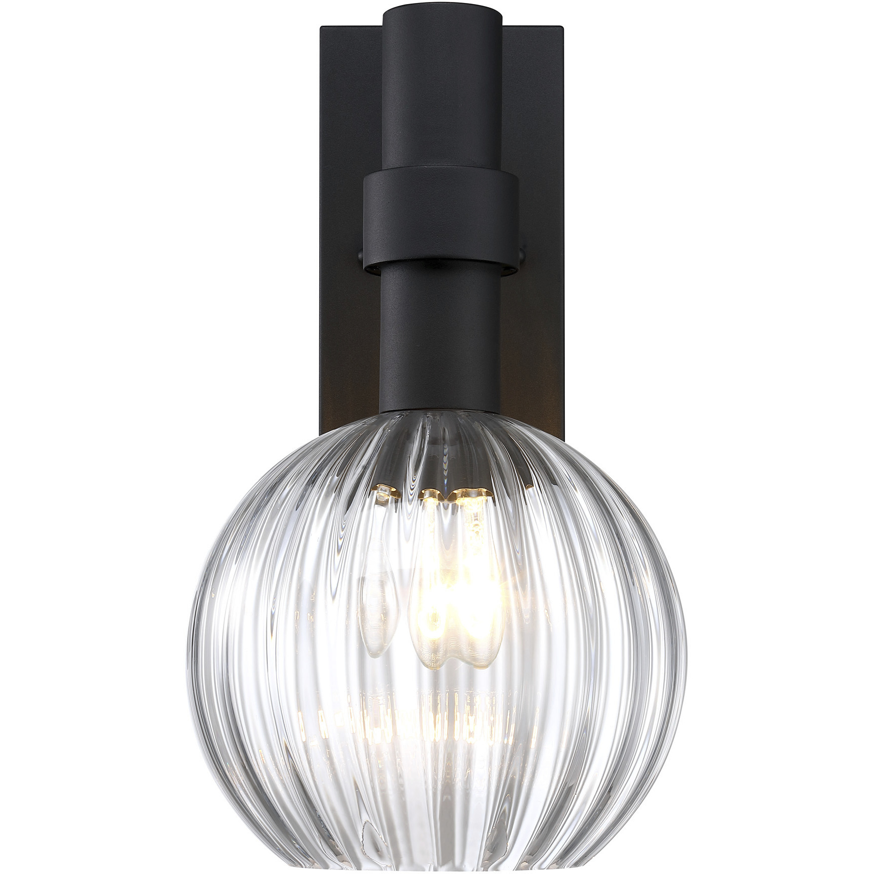Fernwood LED 16 inch Black Outdoor Wall Sconce