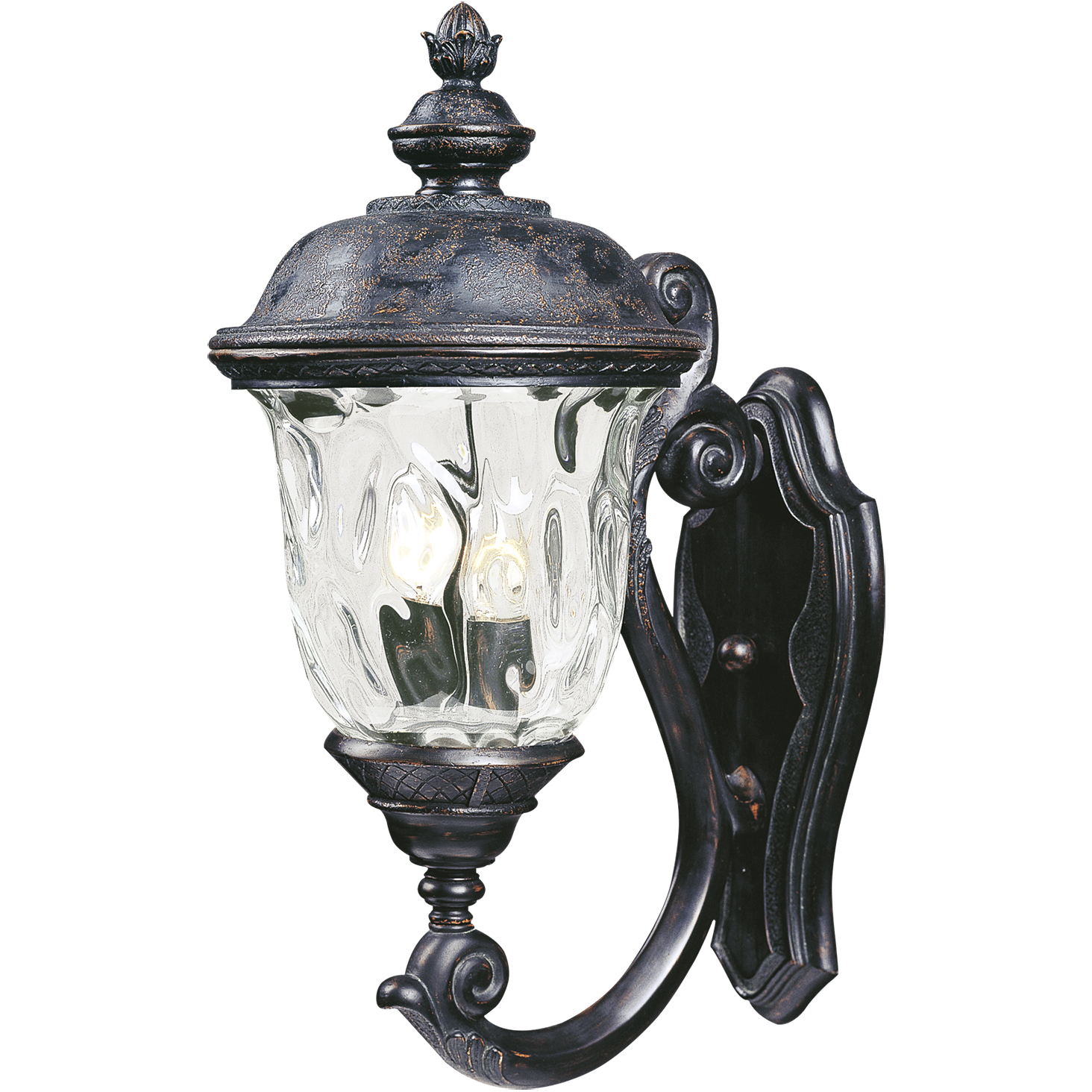 Carriage House DC 2 Light 20 inch Oriental Bronze Outdoor Wall Mount