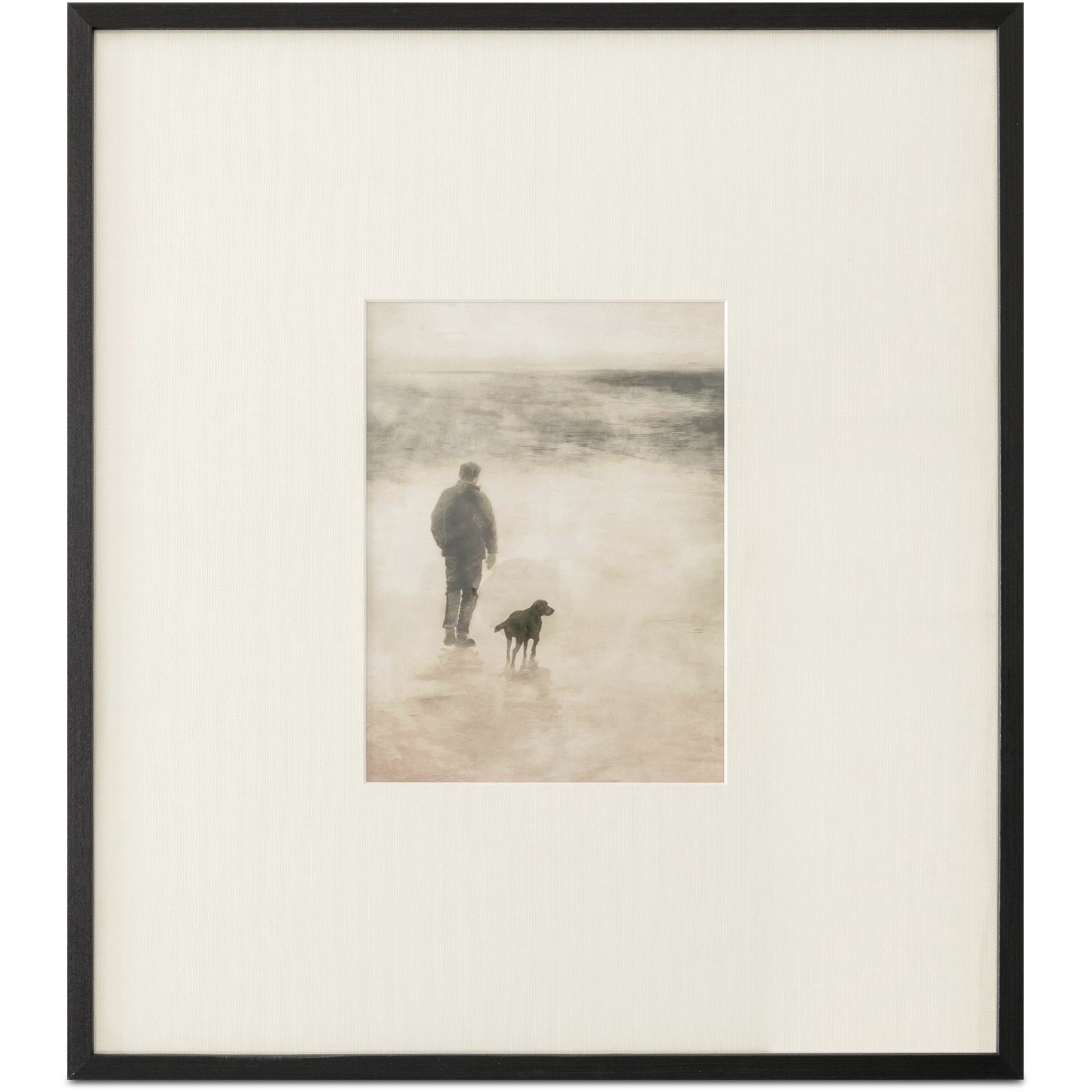 Strand 1 25 X 22 inch Print, Framed