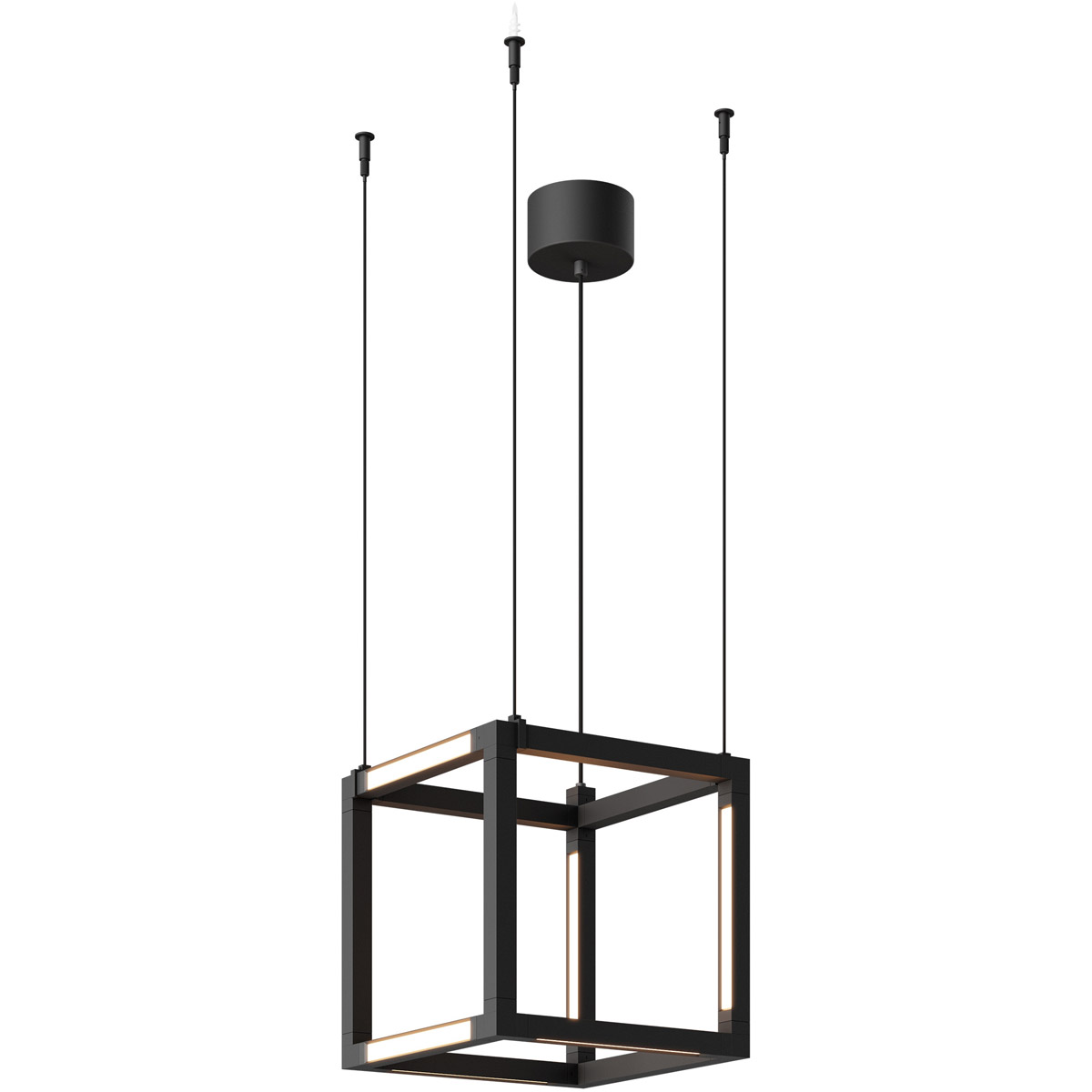 Brox LED 13 inch Nightshade Black Pendant Ceiling Light in 24V Remote Canopy