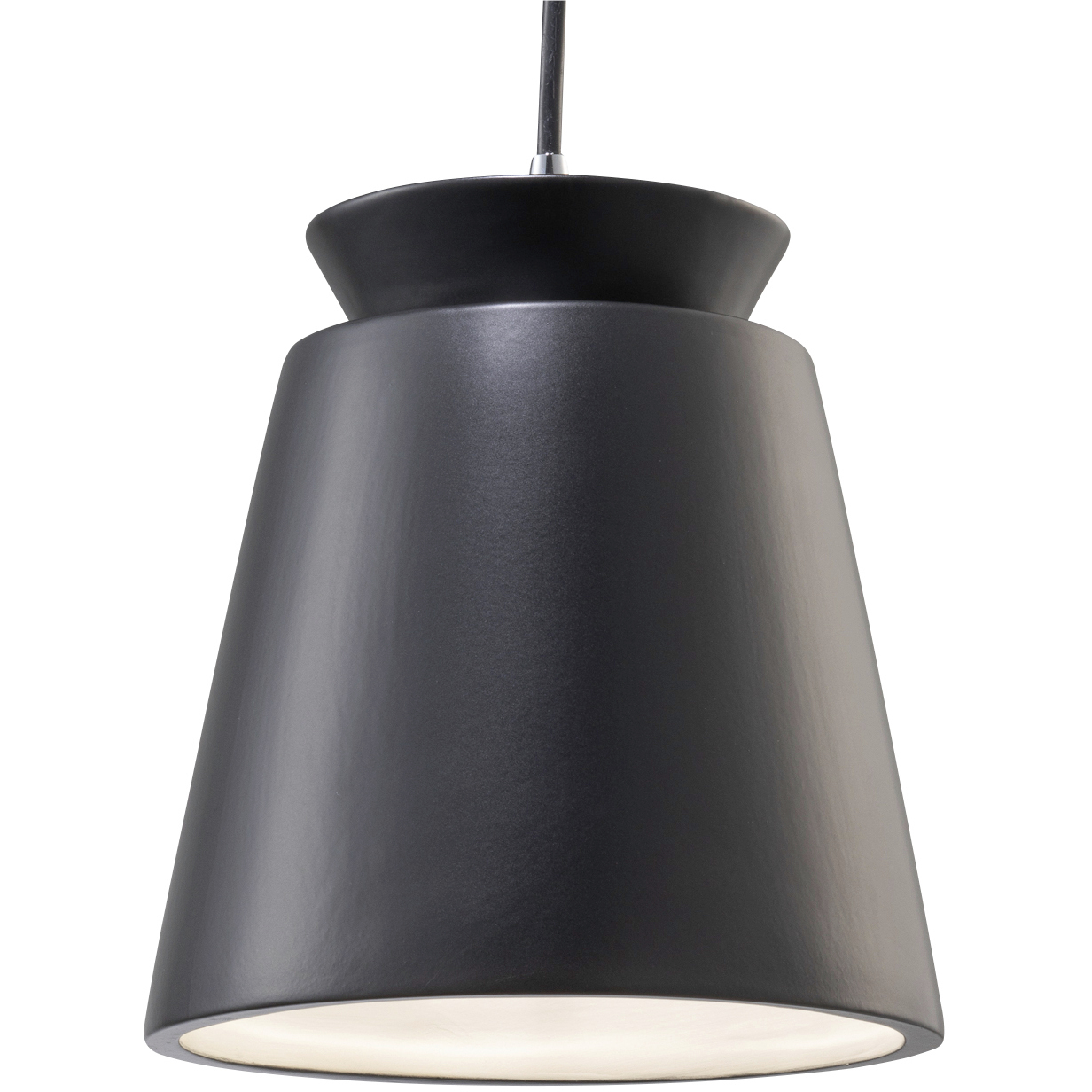Radiance Collection 1 Light 8 inch Dark Bronze Pendant Ceiling Light