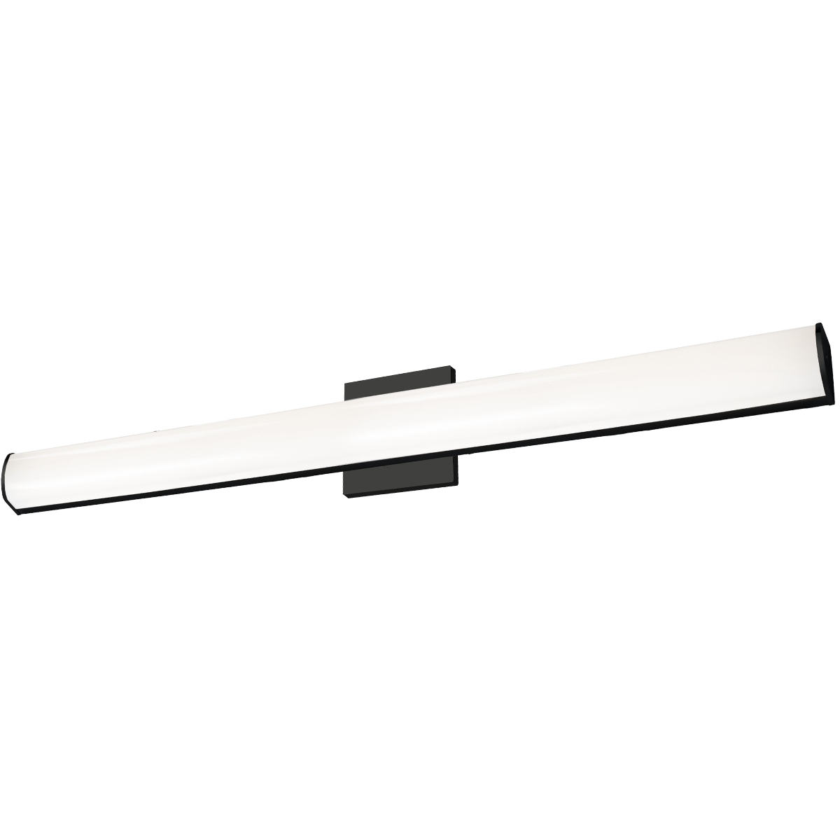 Longitude LED 36.13 inch Black Vanity Light Wall Light