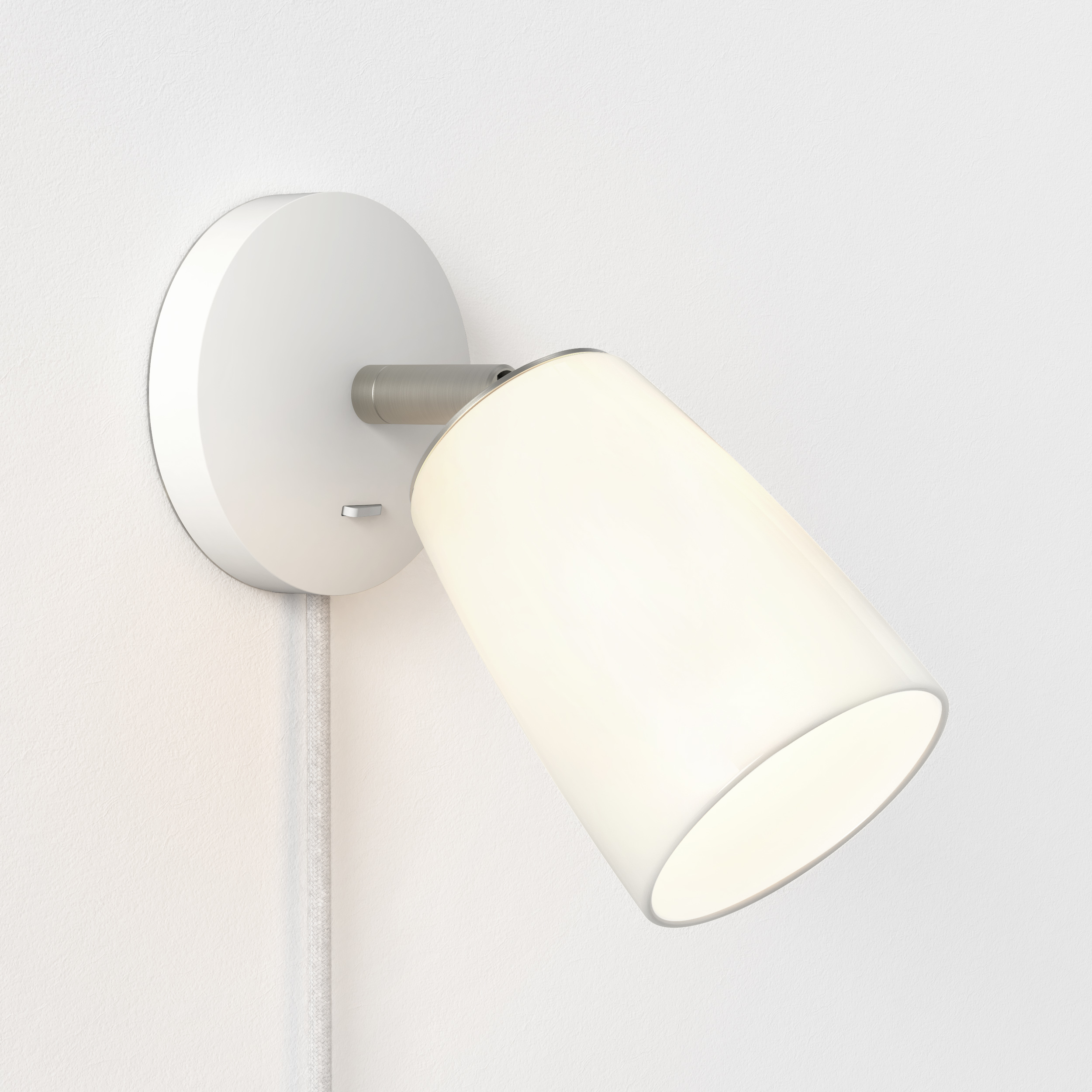 Carlton 1 Light 4.33 inch Matte White ADA Interior Wall Light