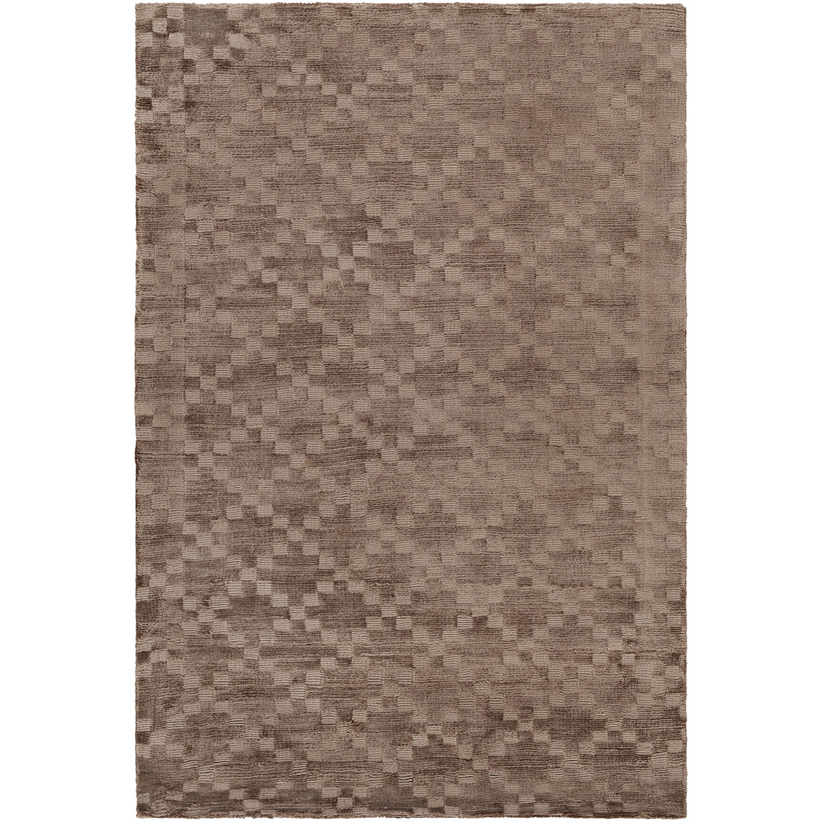 Molana 36 X 24 inch Khaki Rugs, Tencel and Cotton