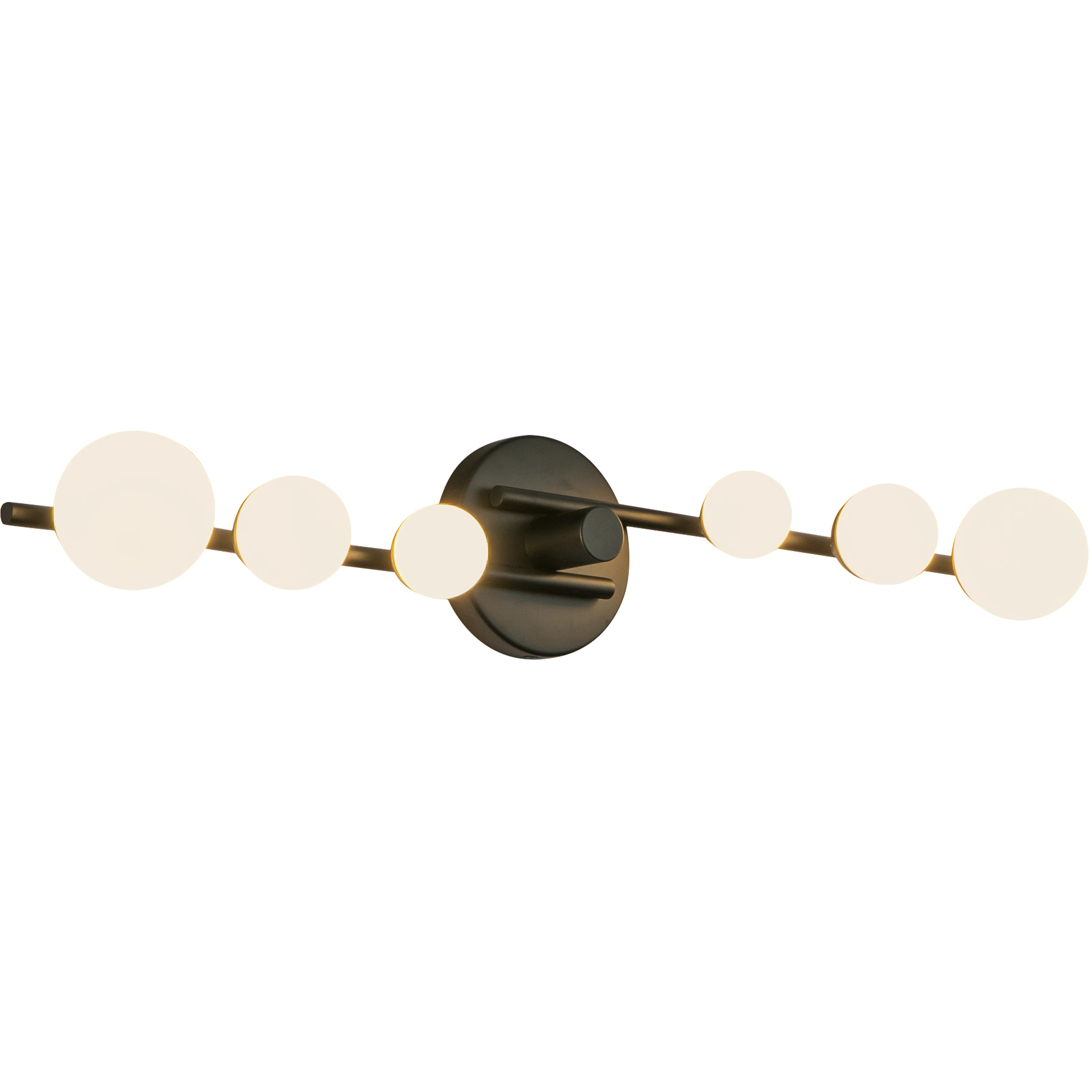 Cypress LED 28.63 inch Black Bath Vanity Light Wall Light