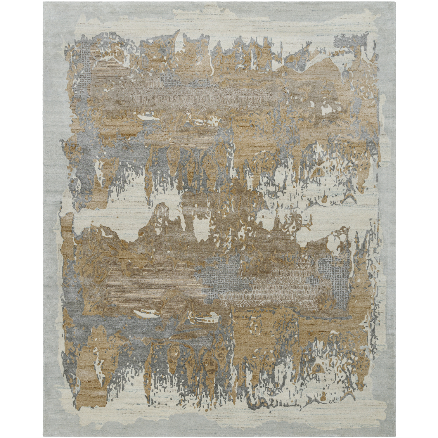 Opulence 168 X 120 inch Sterling Grey Handmade Rug in 10 x 14