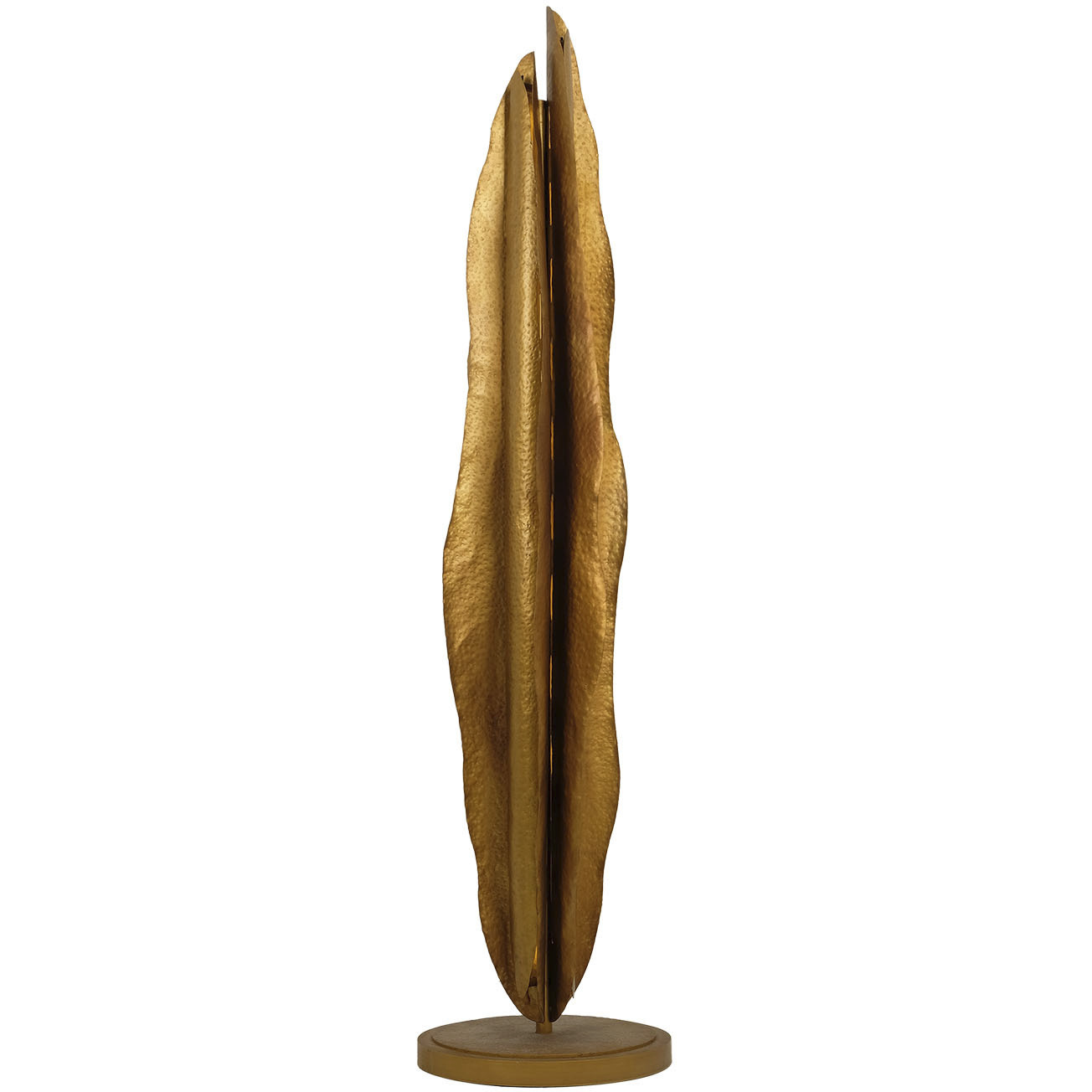 Folia 68 inch 9.00 watt Warm Gold Floor Lamp Portable Light