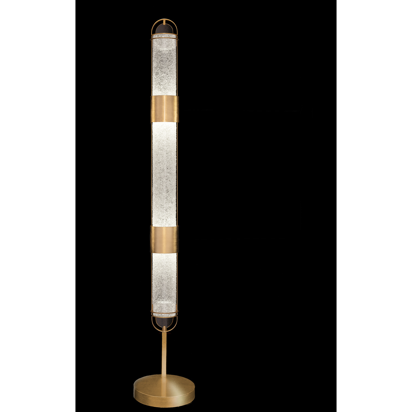 Bond 72 inch 8 watt Gold Floor Lamp Portable Light