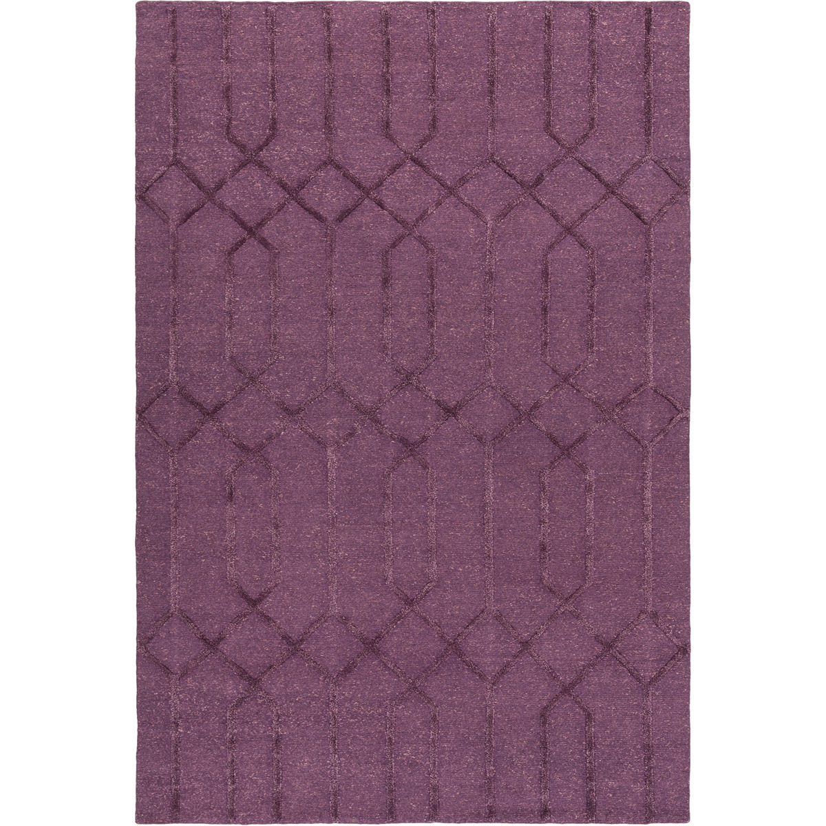 Lydia 108 X 72 inch Dark Purple Rug