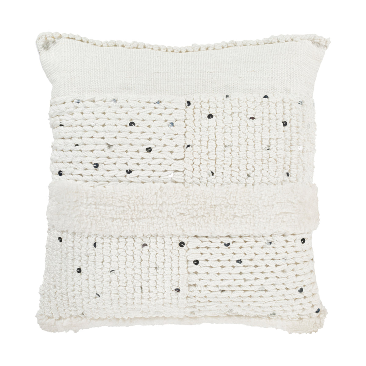Handira 20 X 20 inch White Pillow Kit, Square