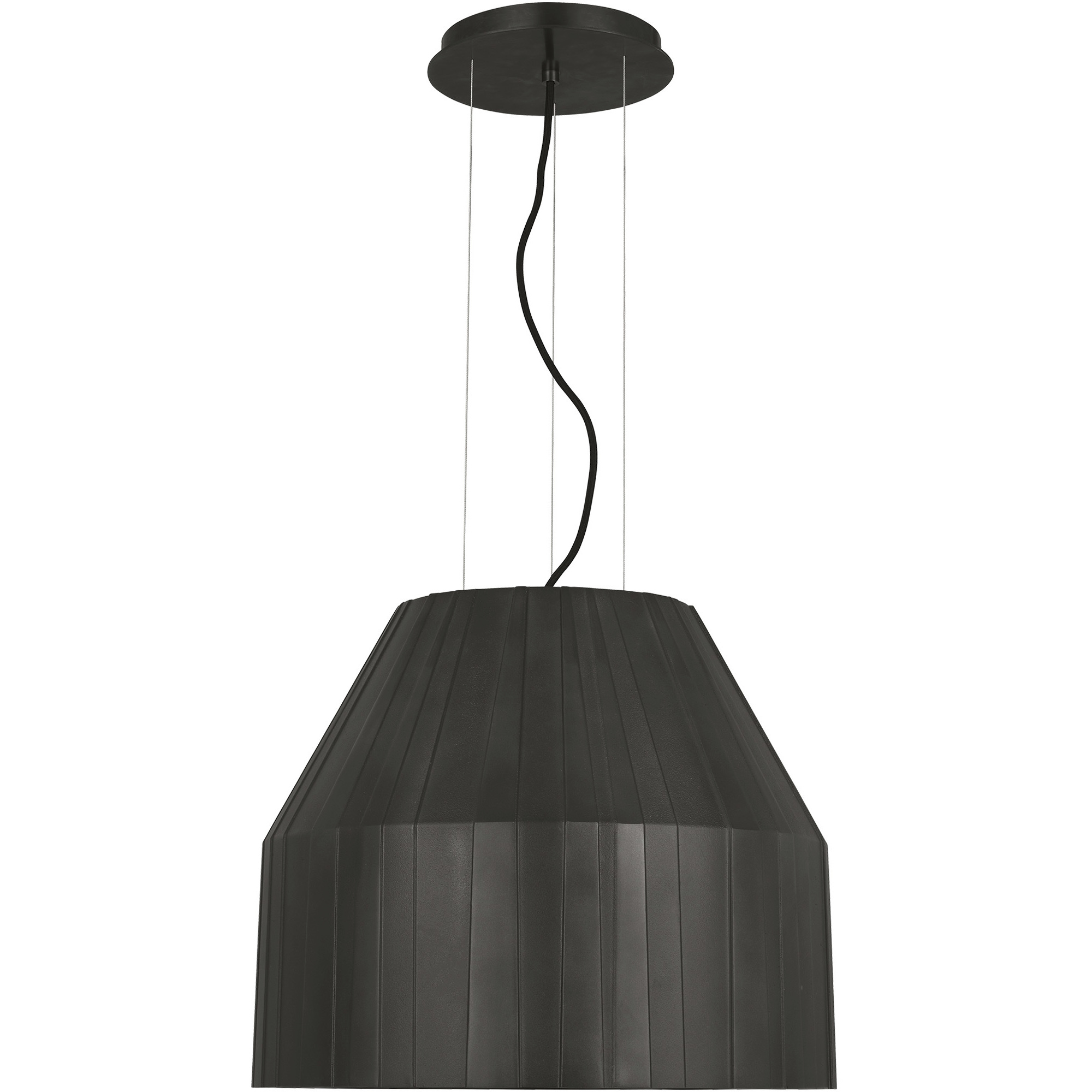 Clodagh Bling LED 20.2 inch Plated Dark Bronze Line-Voltage Pendant Ceiling Light