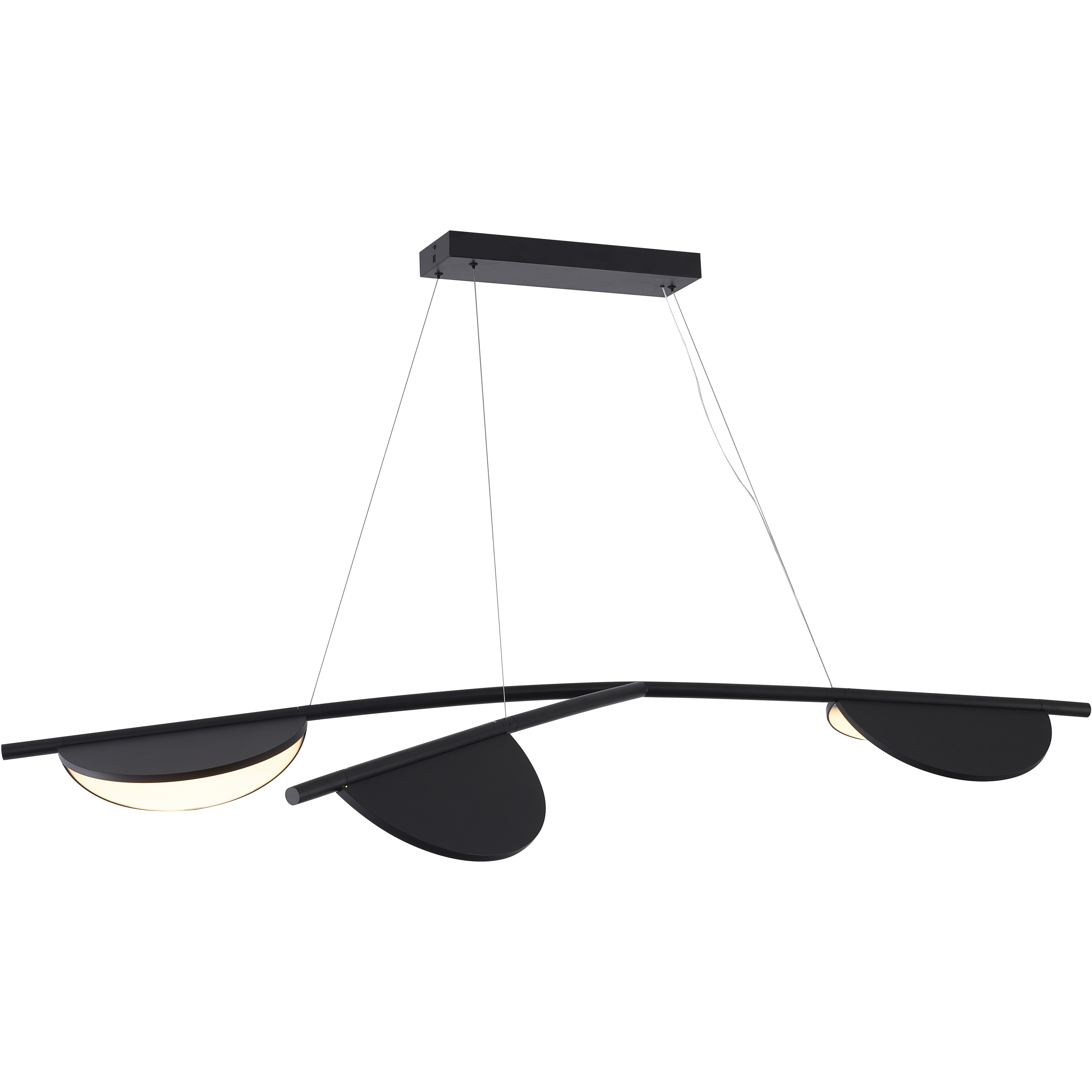 Canada LED 30 inch Black Pendant Ceiling Light