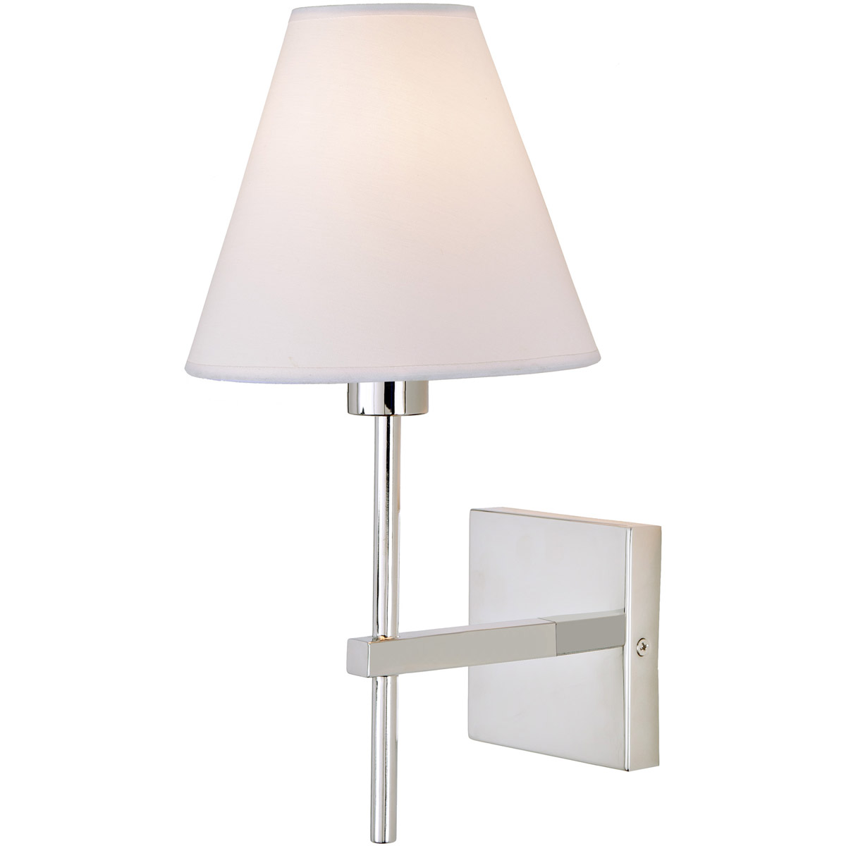 Kent 1 Light 7 inch Polished Nickel Wall Sconce Wall Light