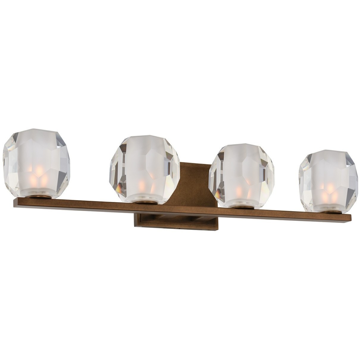 Regent LED 25 inch Vintage Bronze Bath Vanity Light Wall Light