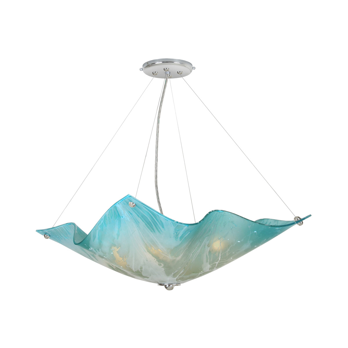 Affair 3 Light 30 inch Chrome Chandelier Ceiling Light, Private Events